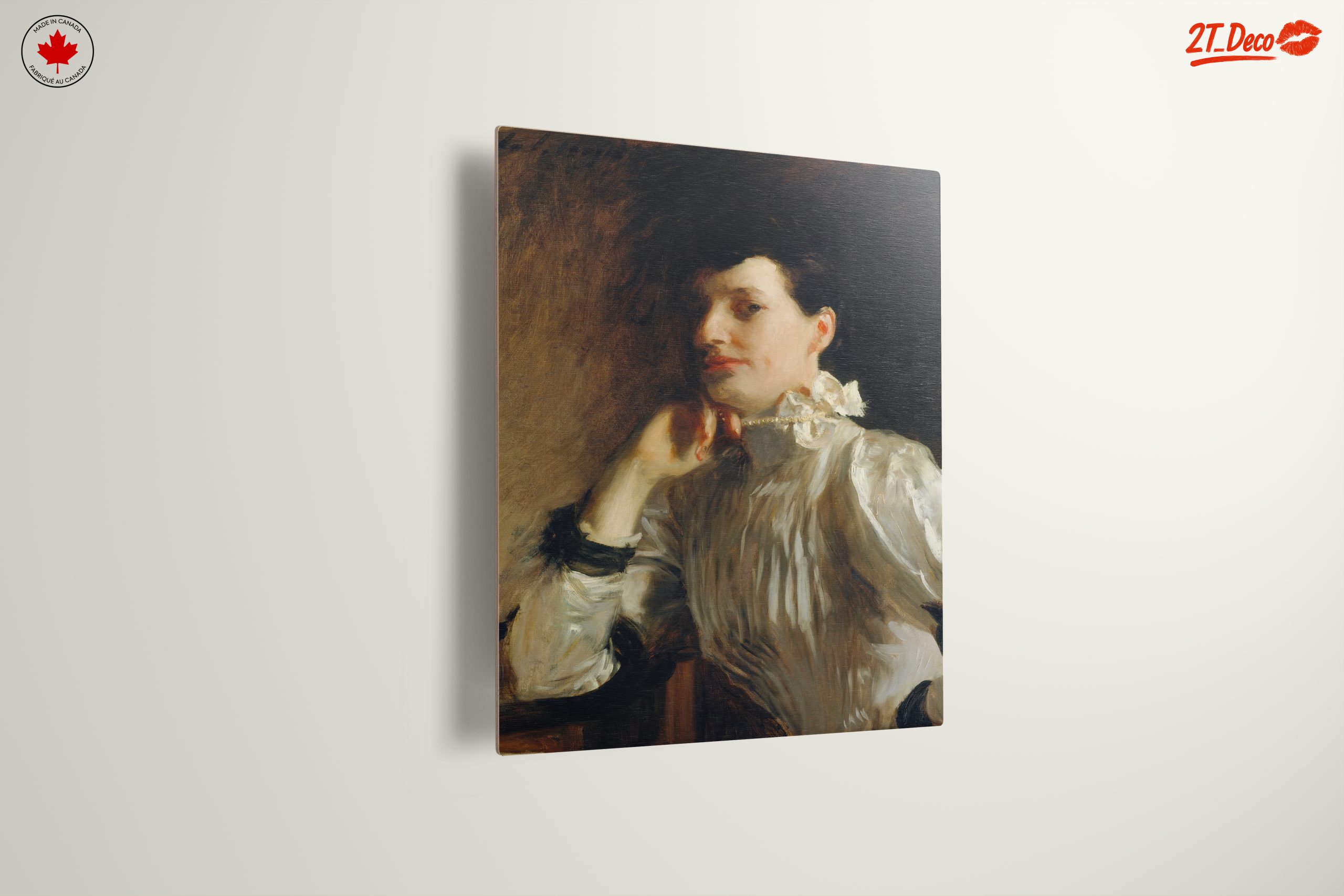 Expressive Modern Artistic Portrait of a Woman - Image 13