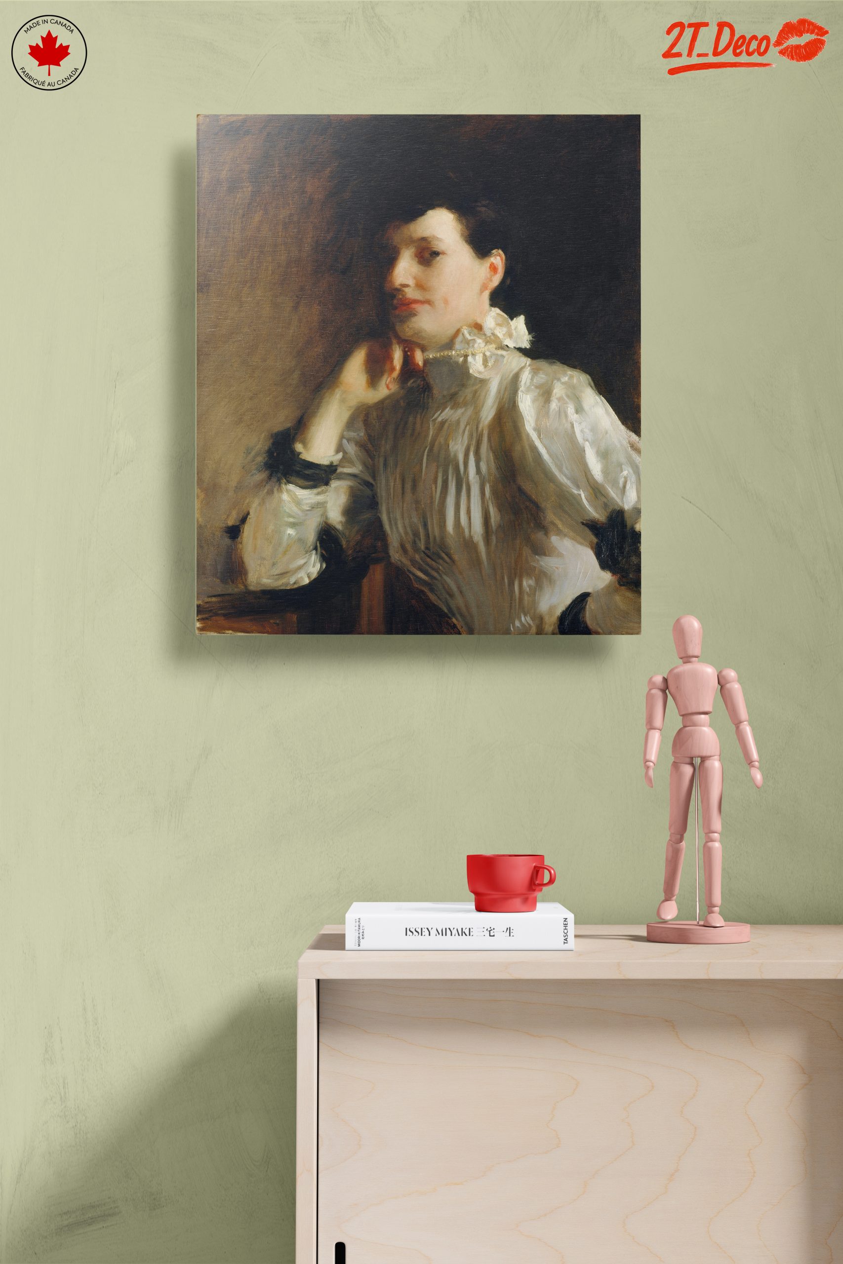 Expressive Modern Artistic Portrait of a Woman - Image 14