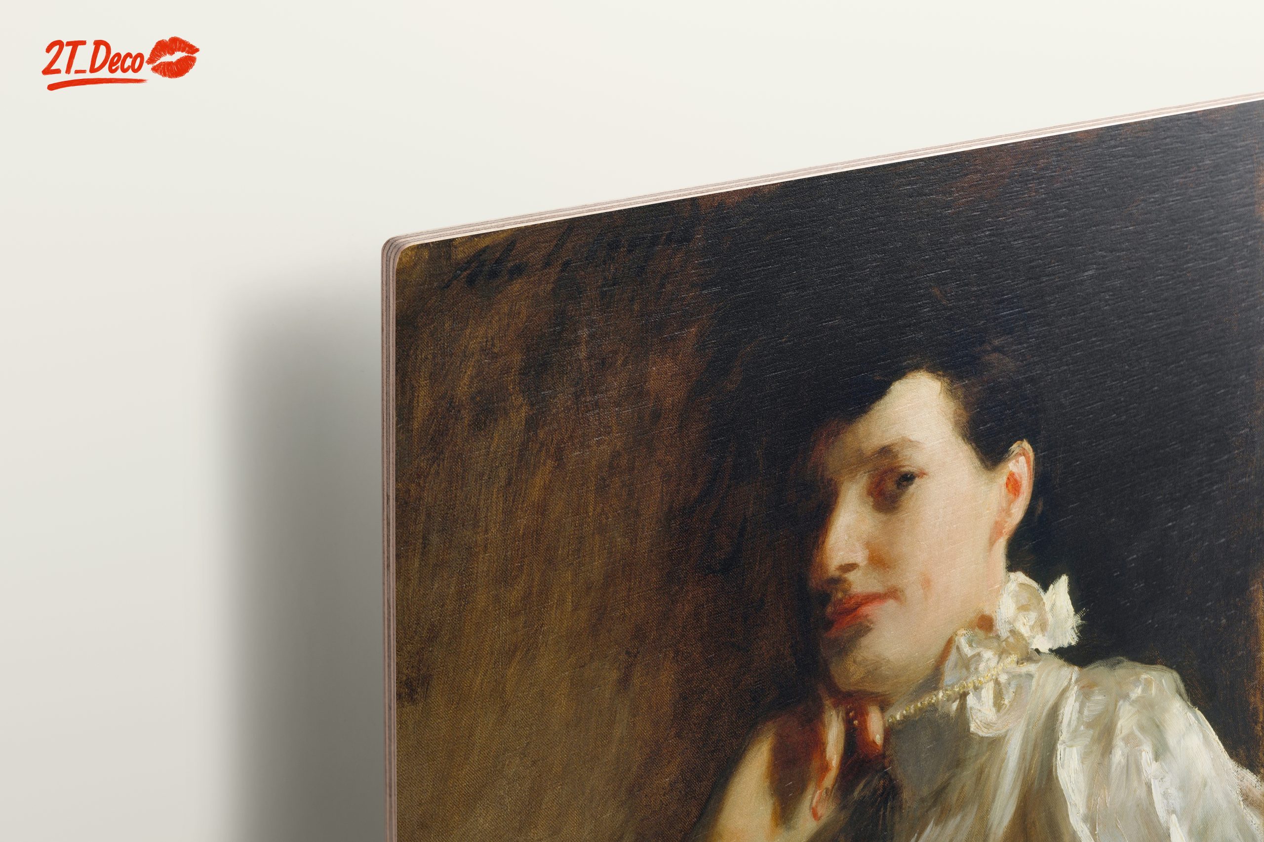 Expressive Modern Artistic Portrait of a Woman - Image 15