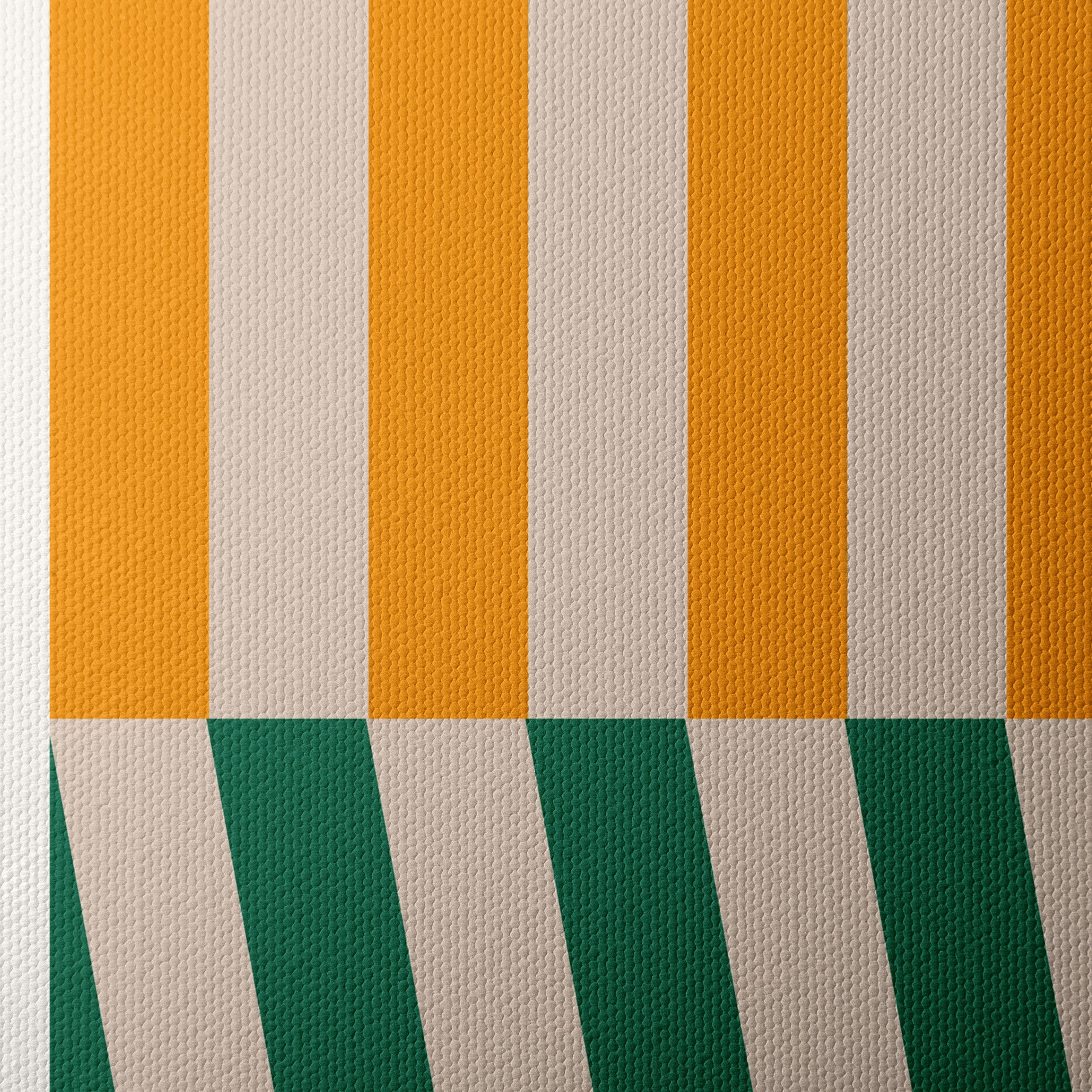 Colorful Abstract Interior Art with Bold Shapes - Image 4