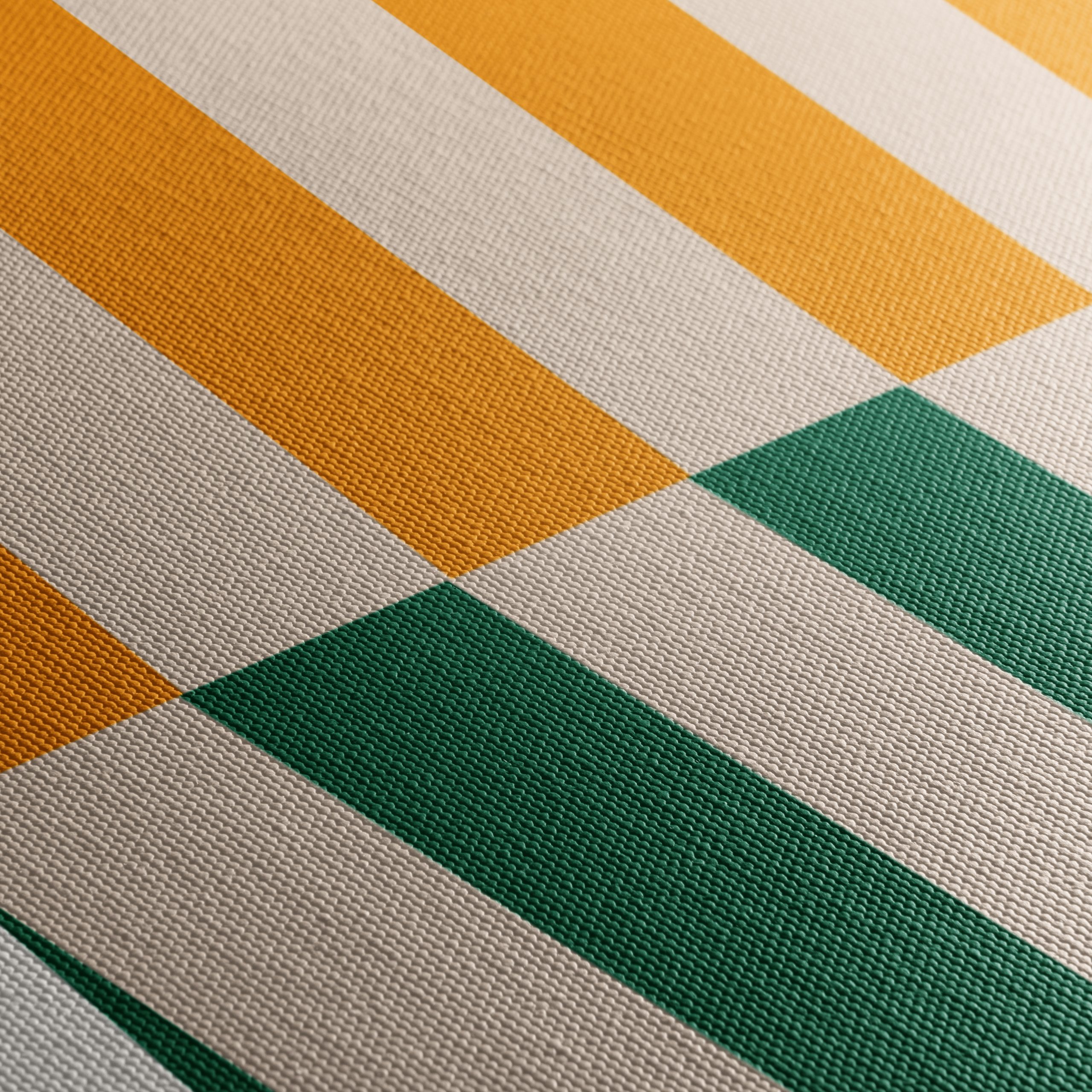 Colorful Abstract Interior Art with Bold Shapes - Image 5