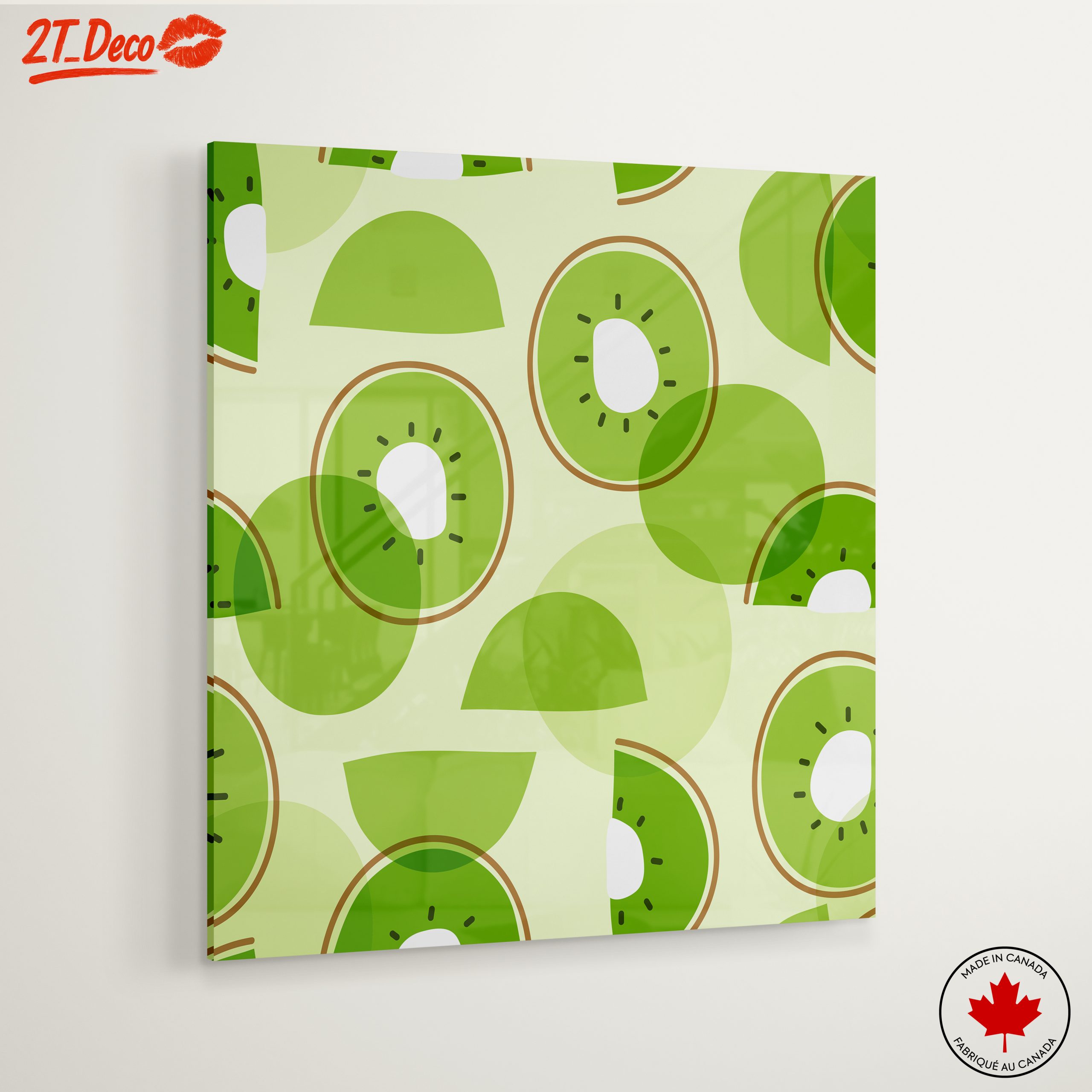 Abstract Kiwi Fruit Design - Image 6