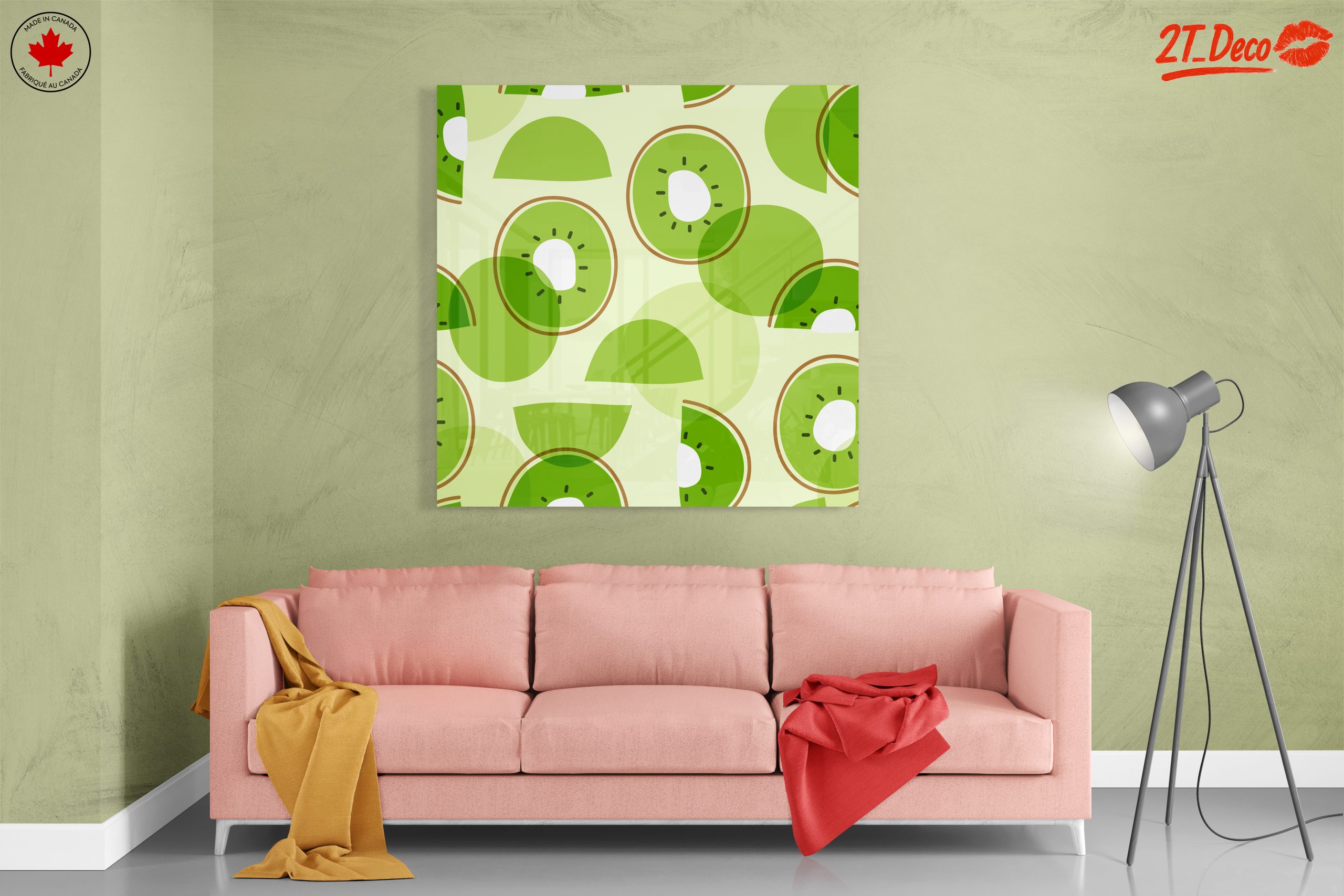 Abstract Kiwi Fruit Design - Image 7