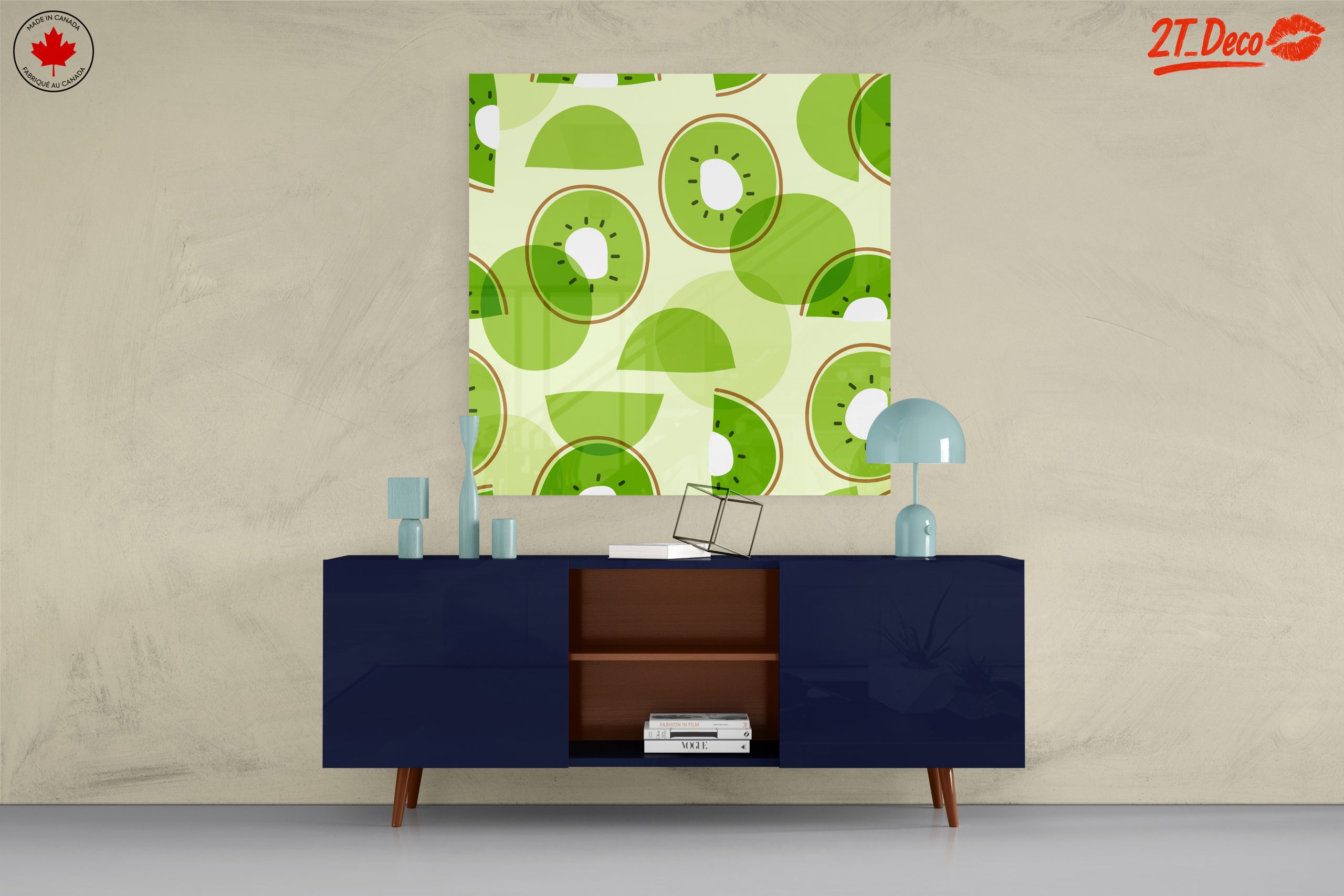 Abstract Kiwi Fruit Design - Image 8