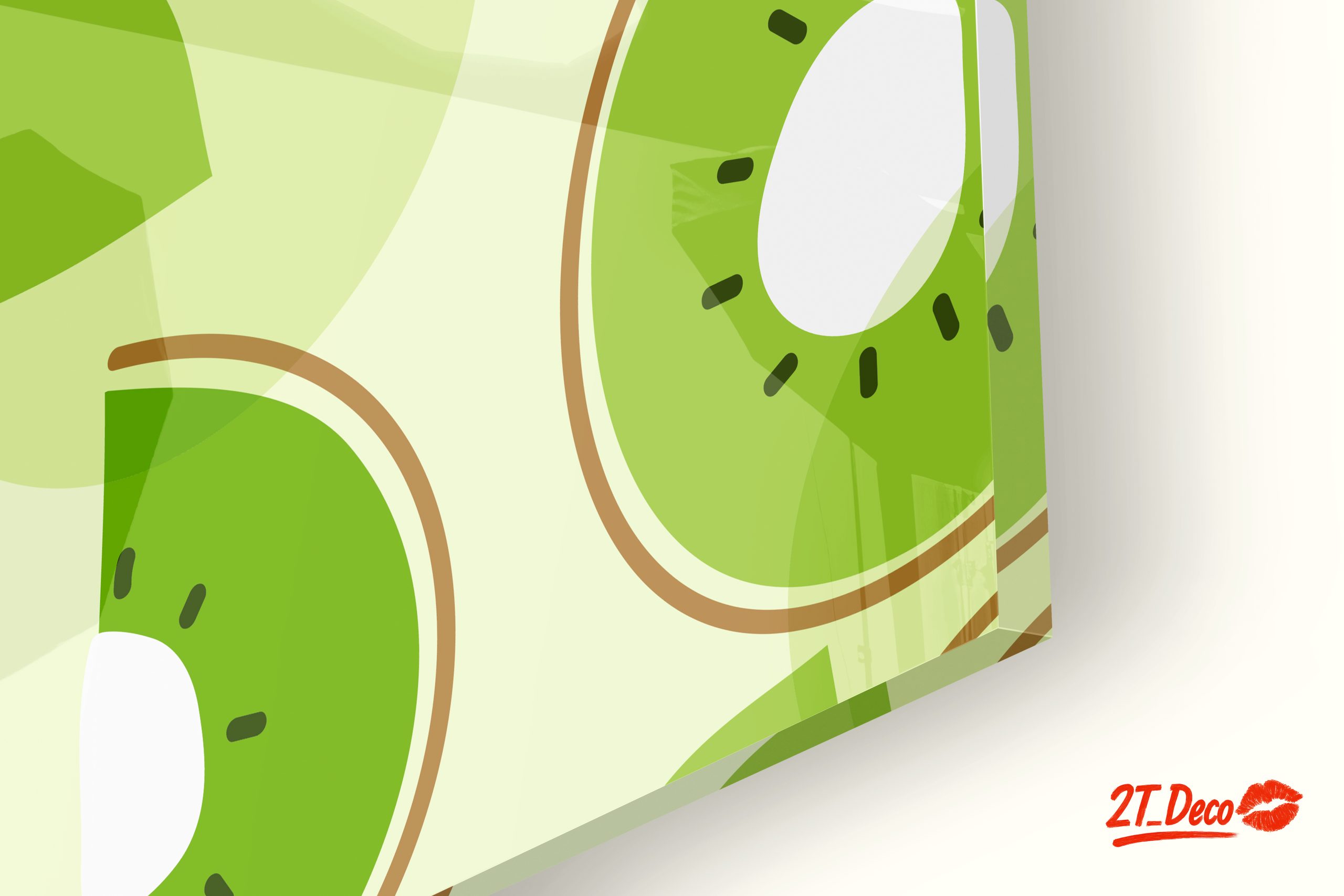 Abstract Kiwi Fruit Design - Image 9
