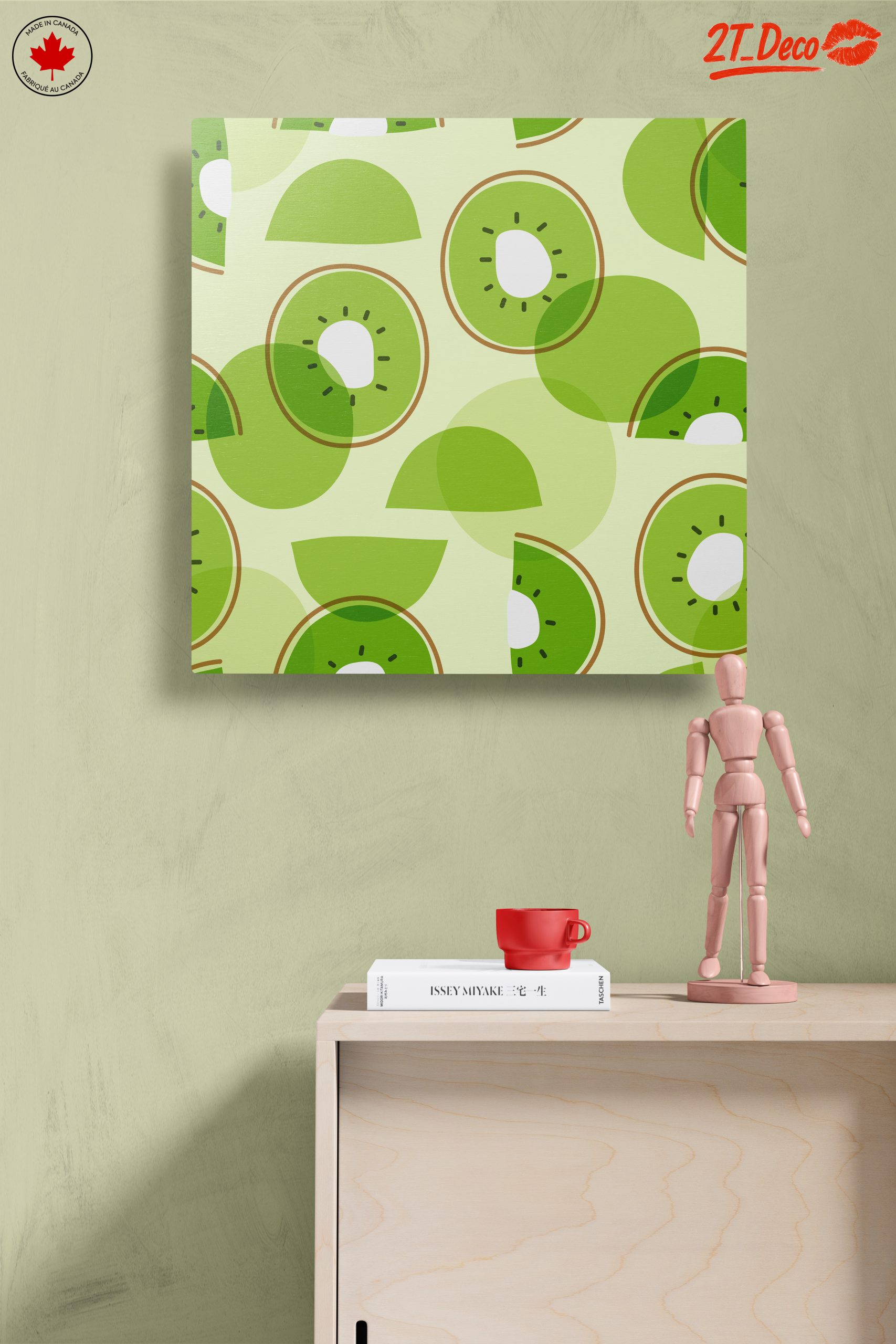 Abstract Kiwi Fruit Design - Image 14