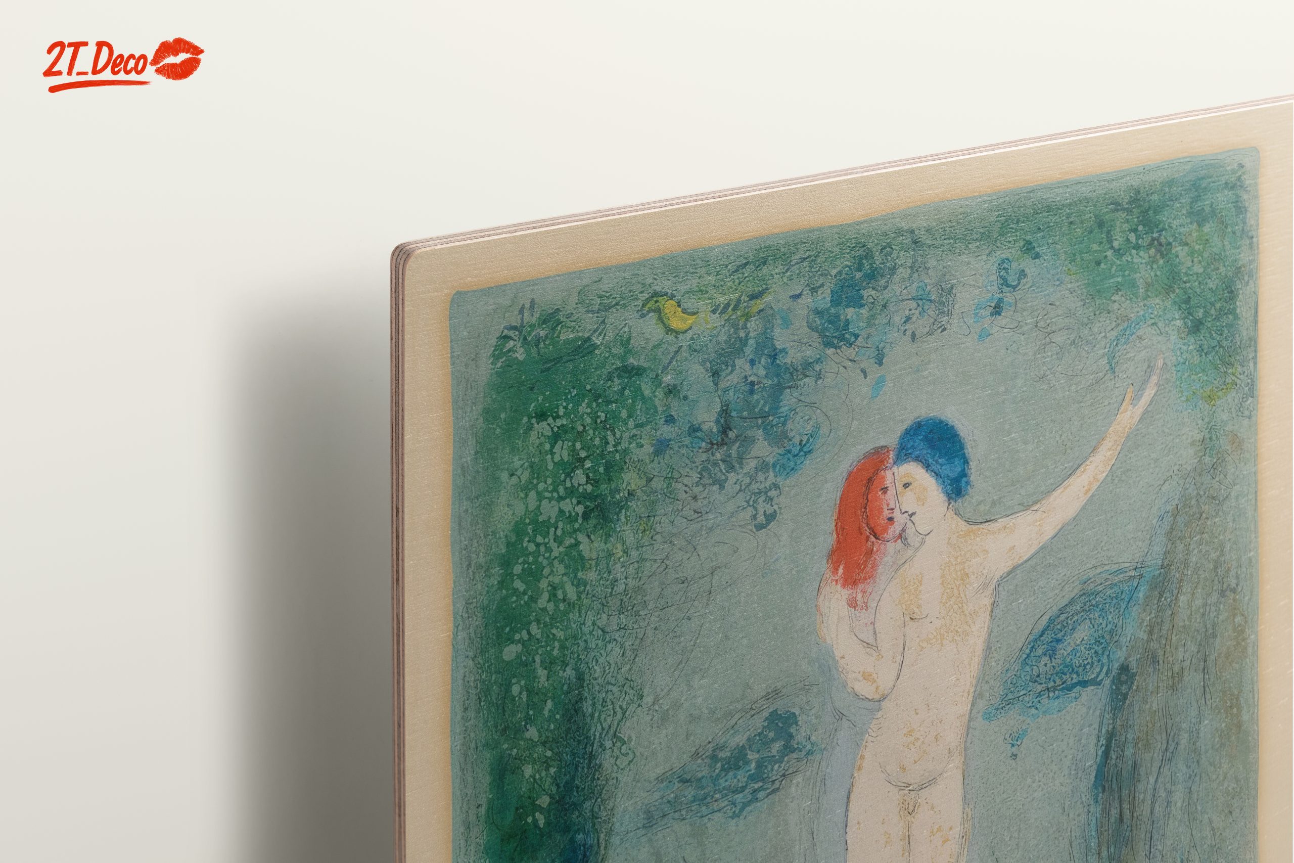 Whimsical Contemporary Portrait of Two Figures - Image 15