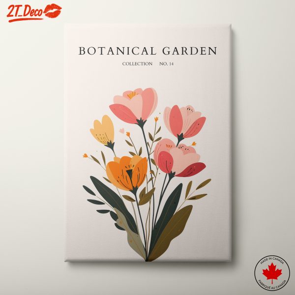 Charming Botanical Garden Collection Wall Art