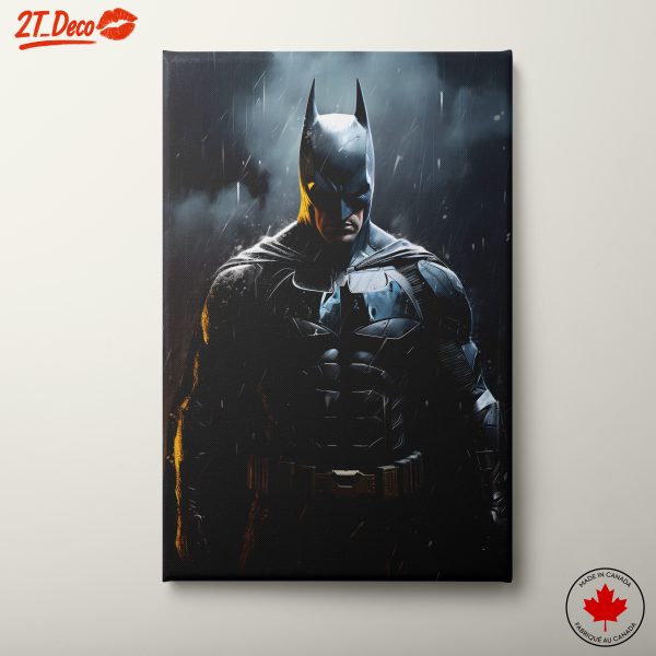 Dark and Powerful Batman Artwork