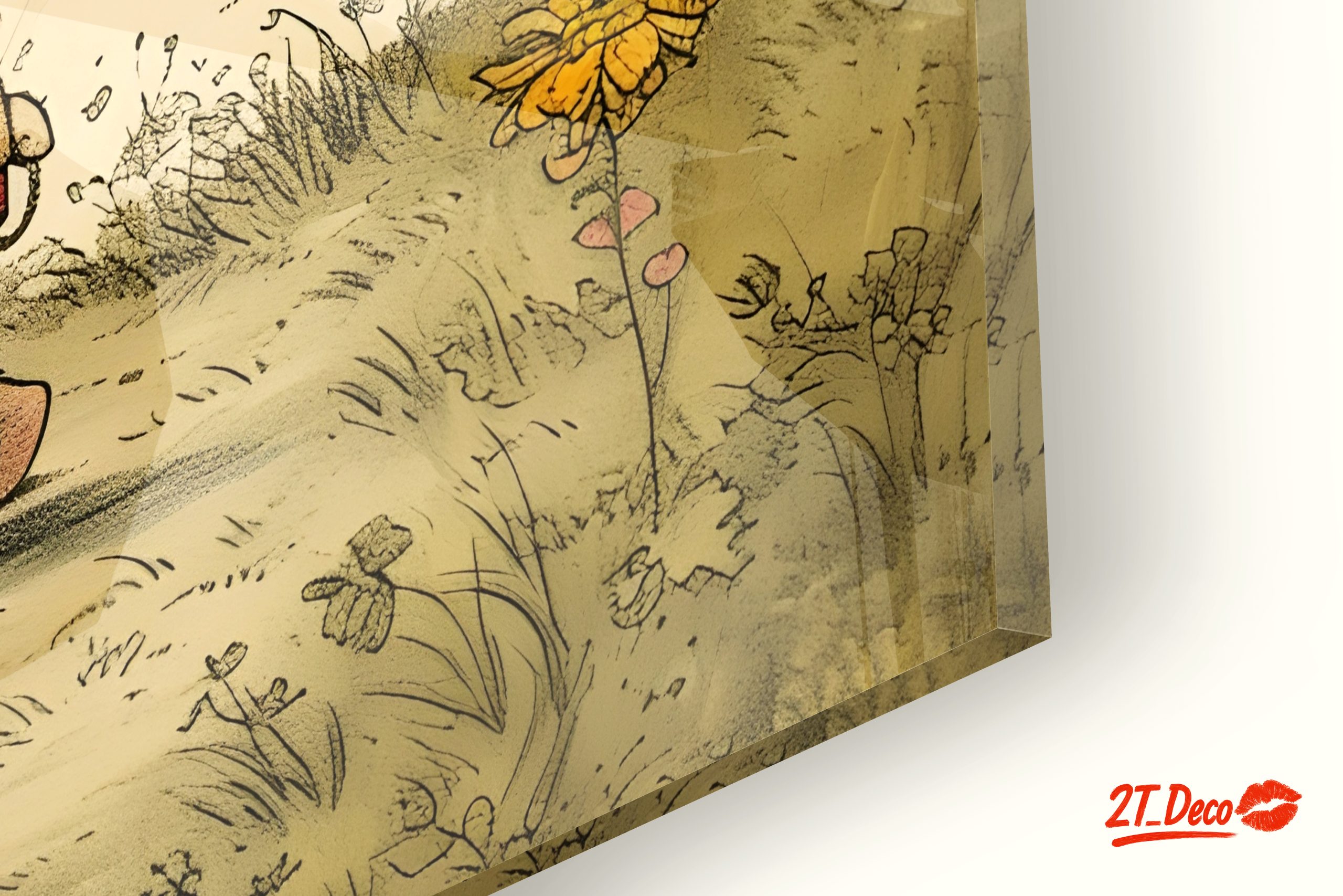 Whimsical Bear and Piglet Characters Walking Together - Image 9