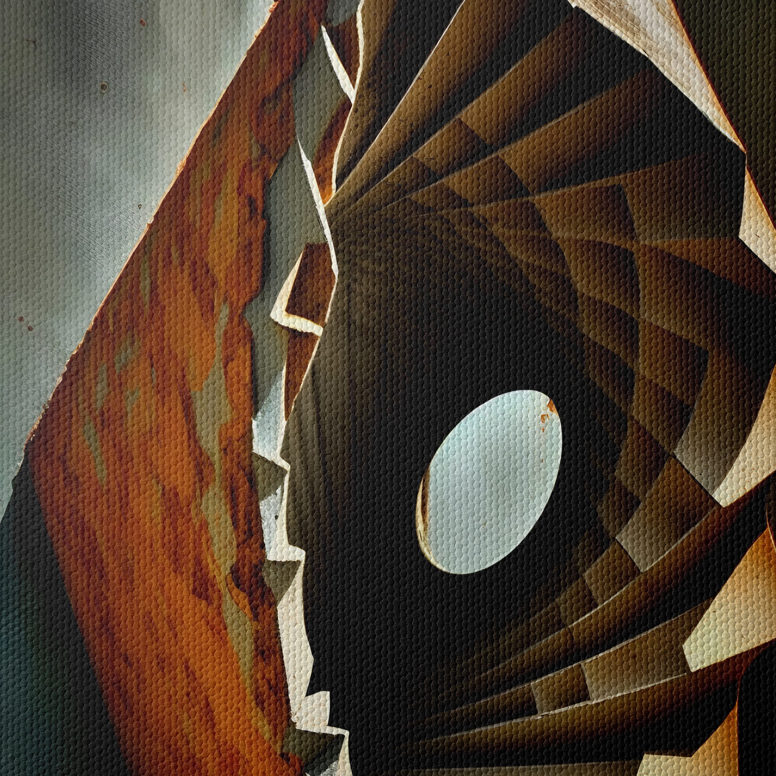 Contemporary Abstract Architectural Design Artwork - Image 4