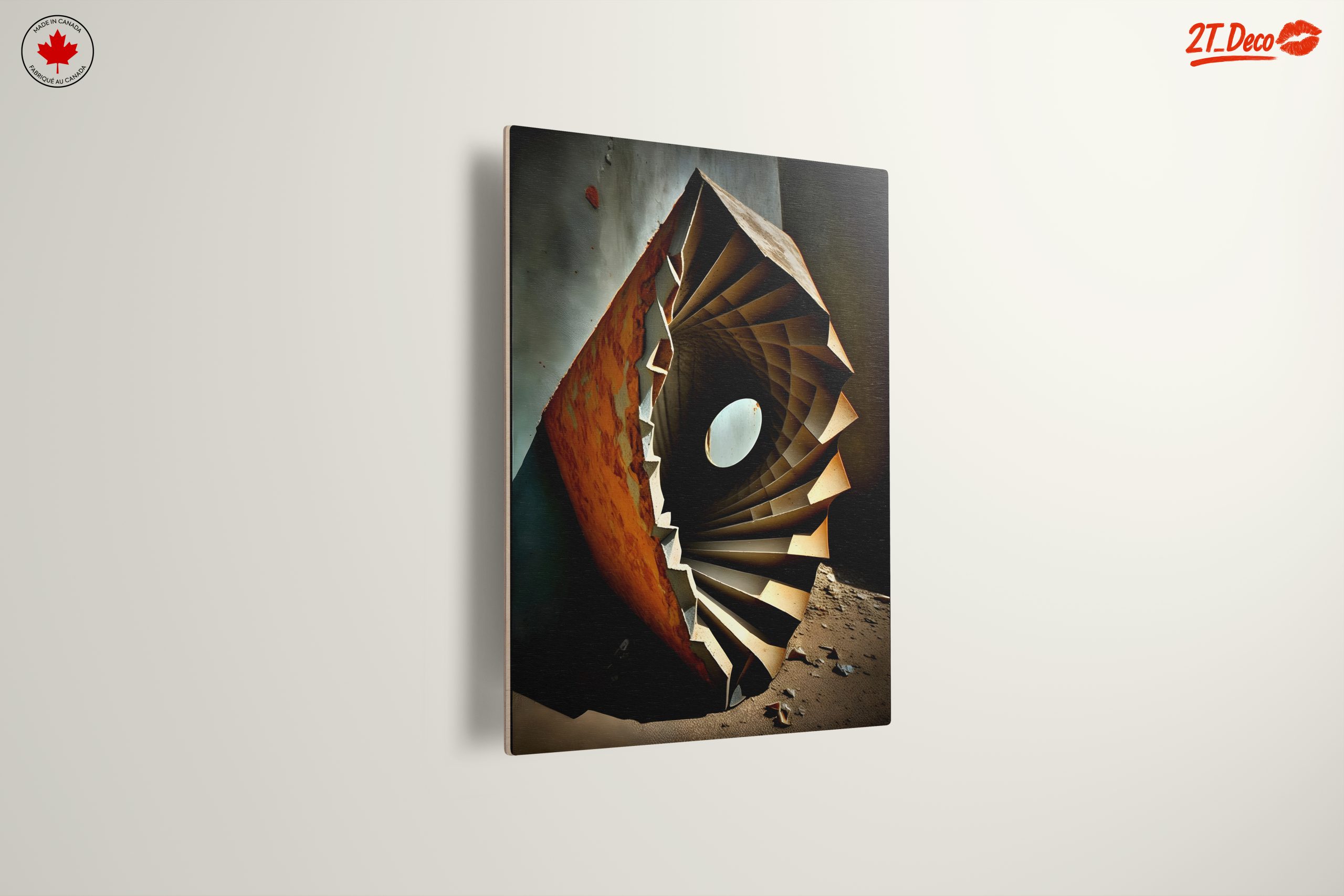 Contemporary Abstract Architectural Design Artwork - Image 13