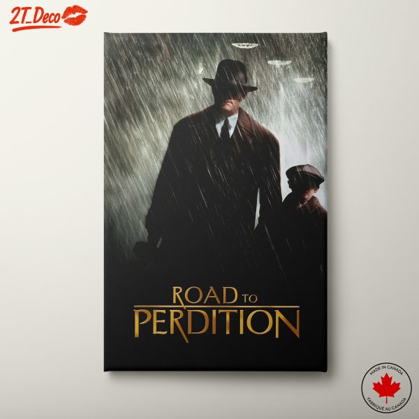 Dramatic Character Art Inspired by Road to Perdition