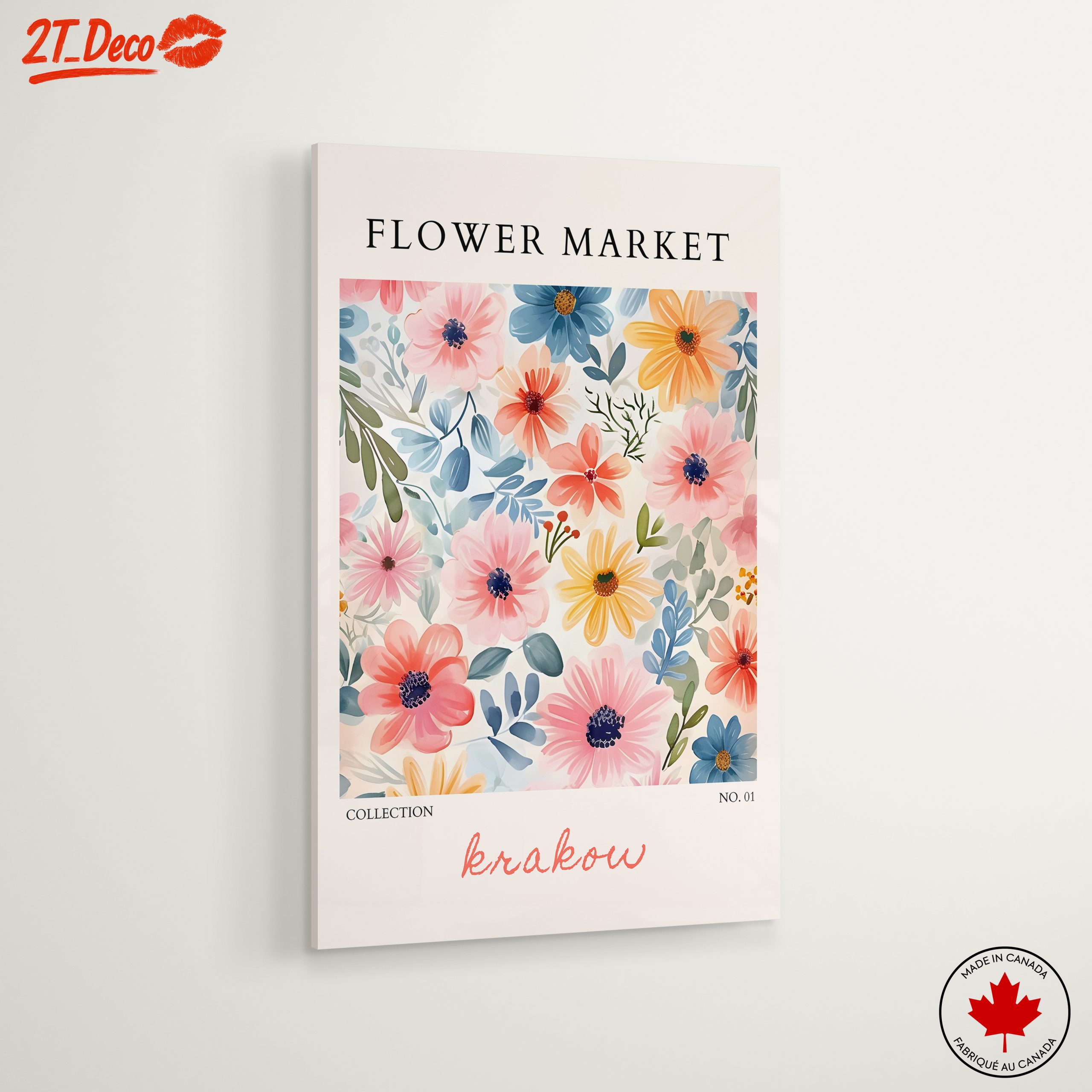 Flower Market Botanical Art for Home Decor 2 - Image 6