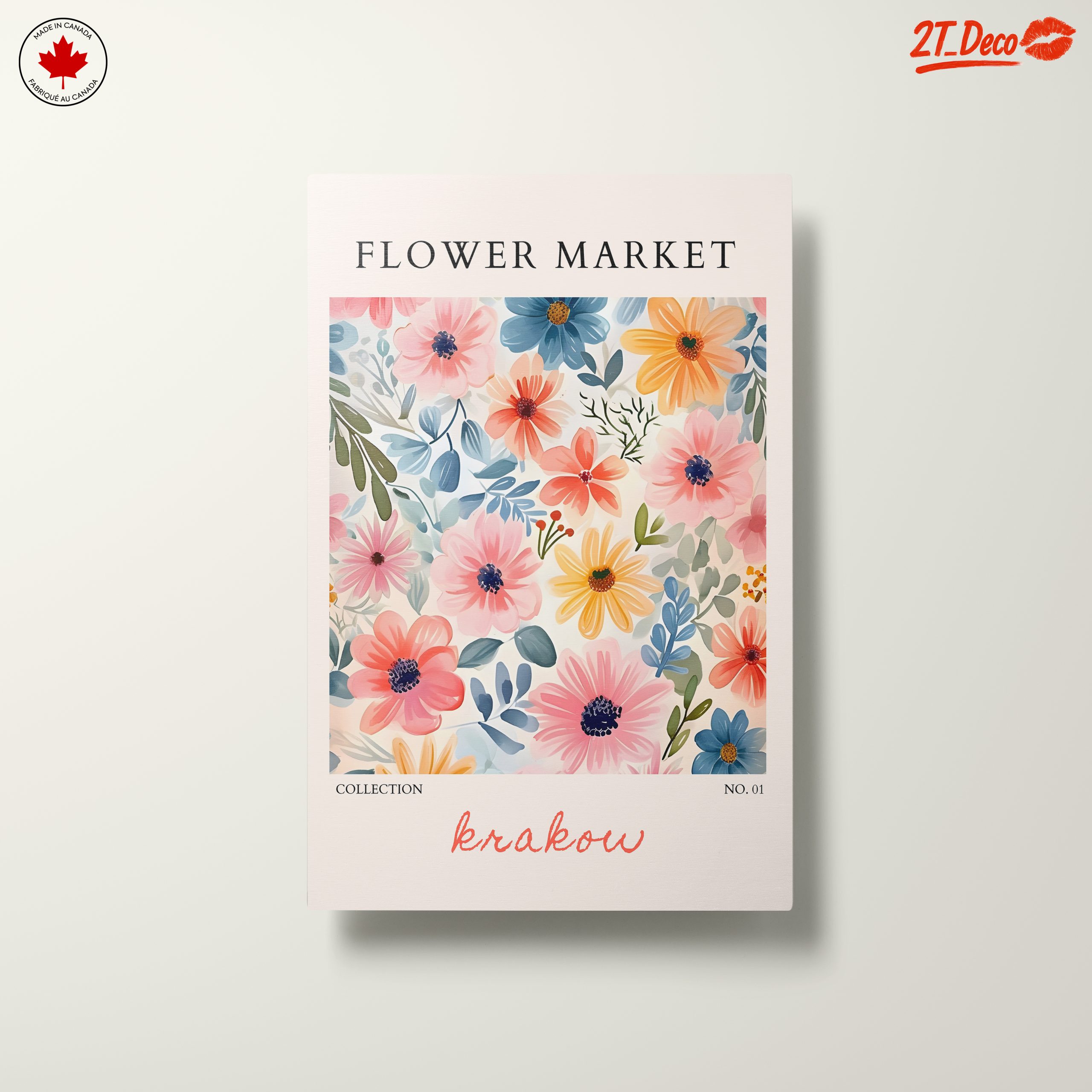Flower Market Botanical Art for Home Decor 2 - Image 10