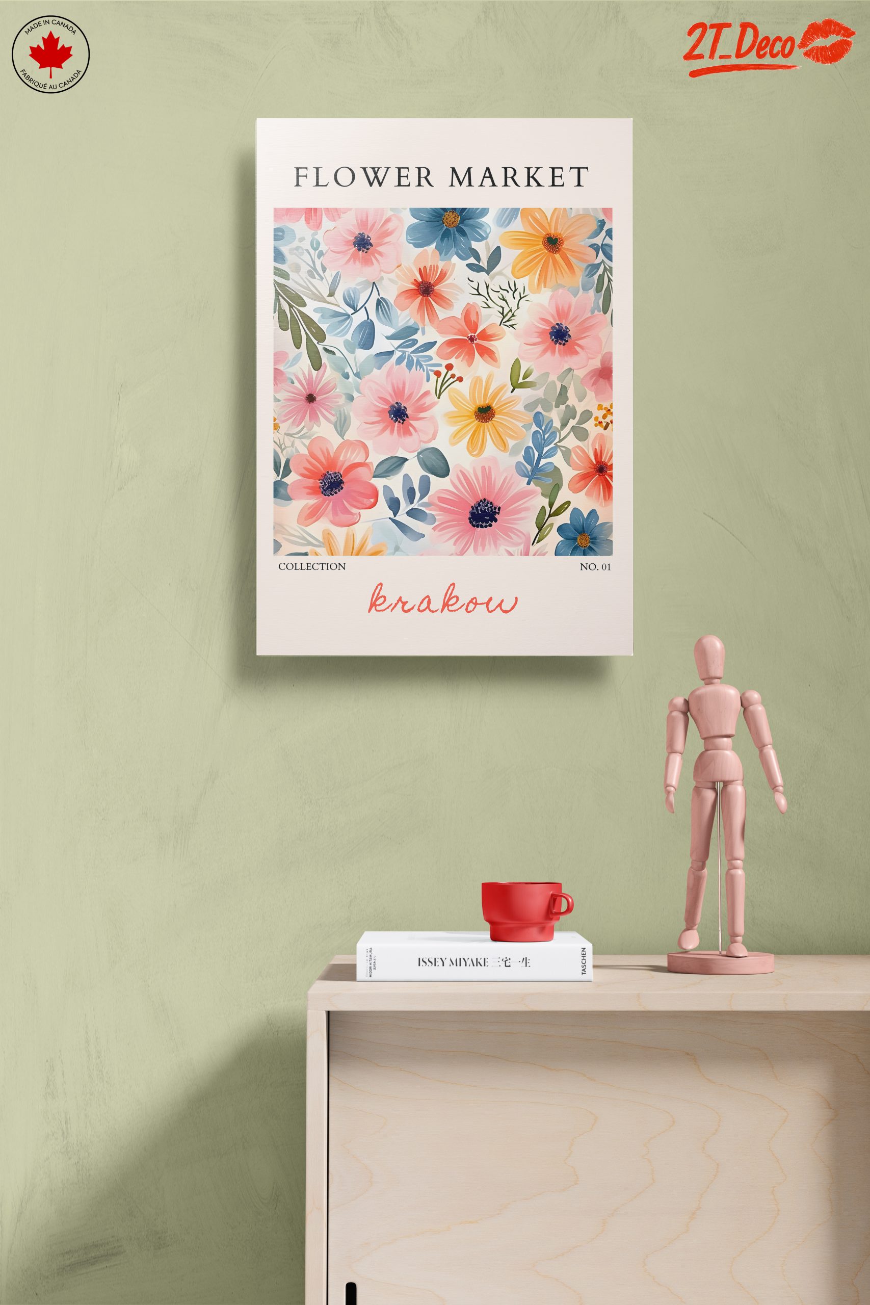 Flower Market Botanical Art for Home Decor 2 - Image 14