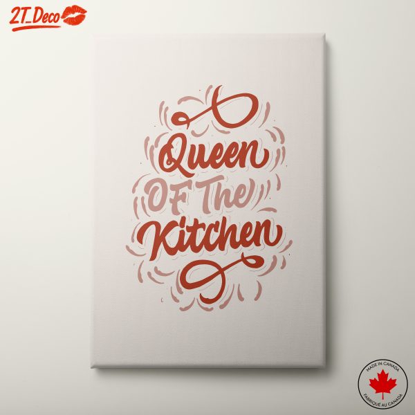 Queen of The Kitchen Wall Art