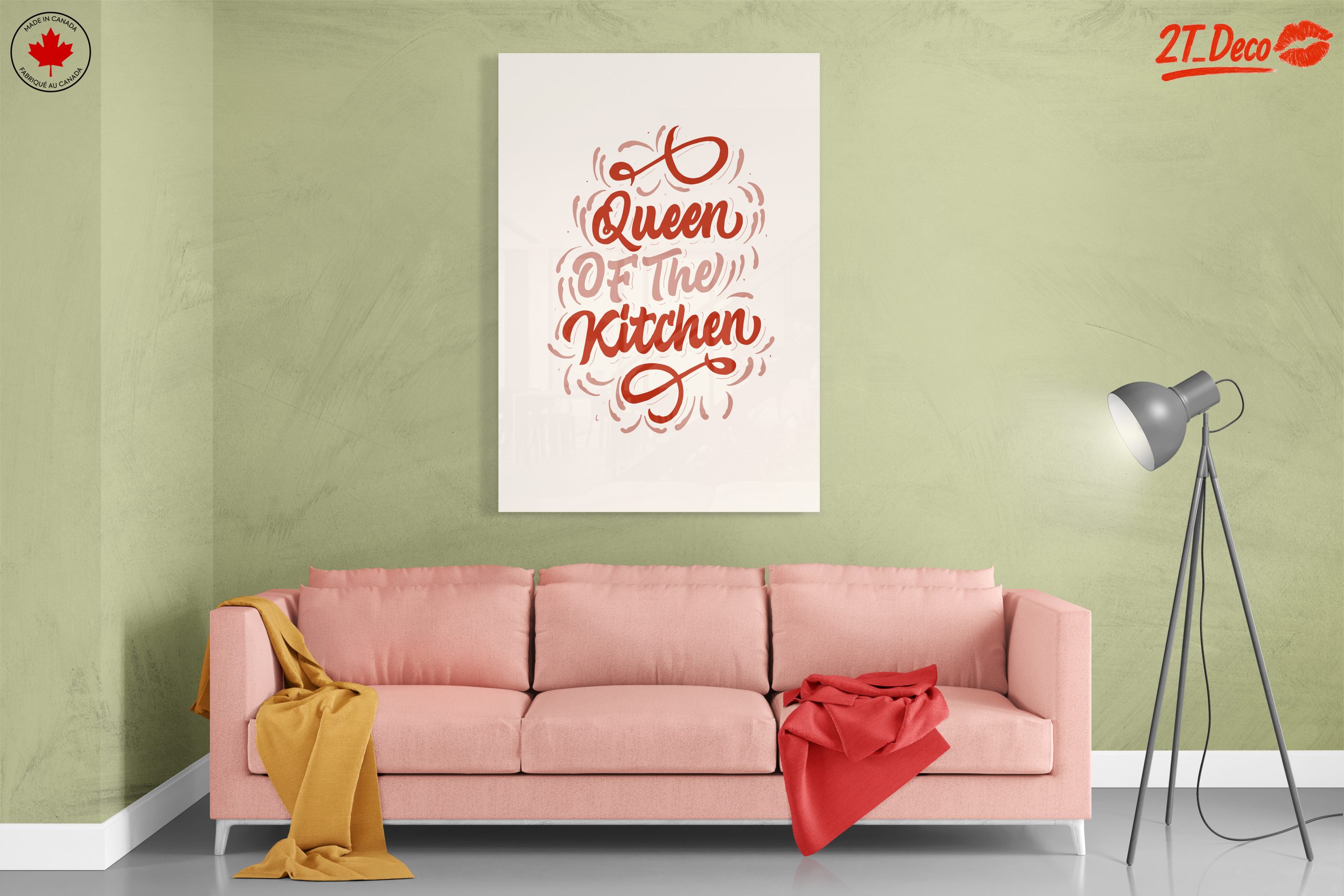 Queen of The Kitchen Wall Art - Image 7