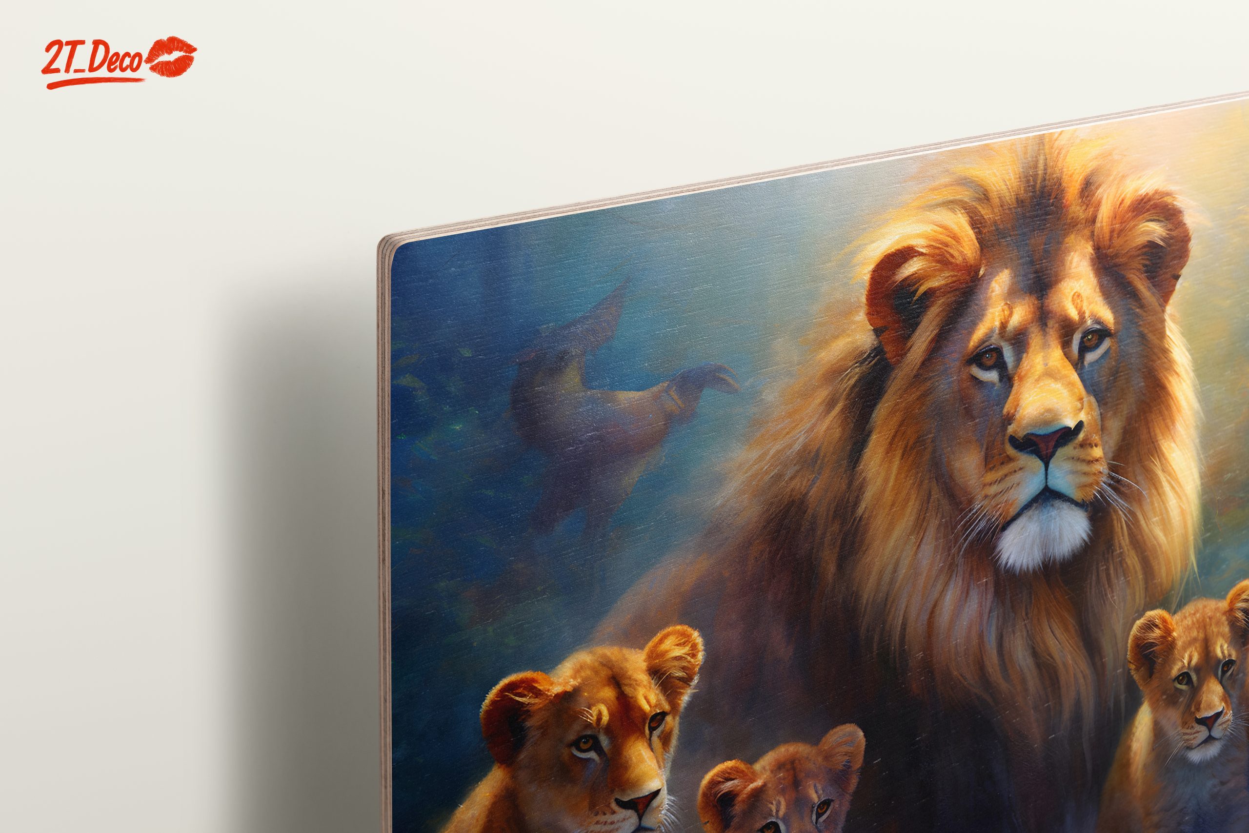 Majestic Lions and Their Cubs in Nature - Image 15