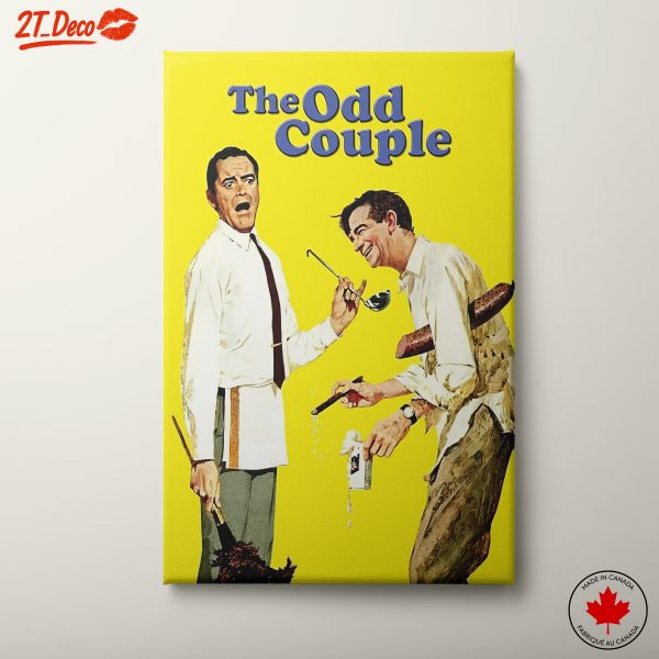 The Odd Couple Animated Character Artwork