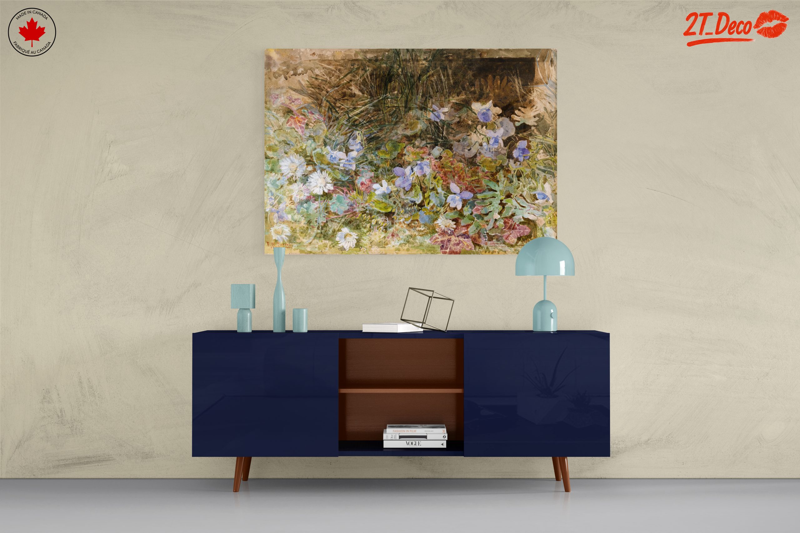 Vibrant Floral Arrangement in Watercolor - Image 8