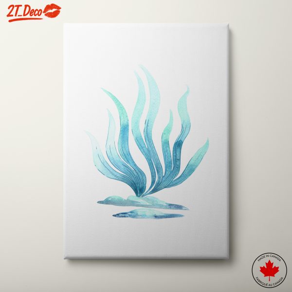 Elegant Abstract Marine Plant Art