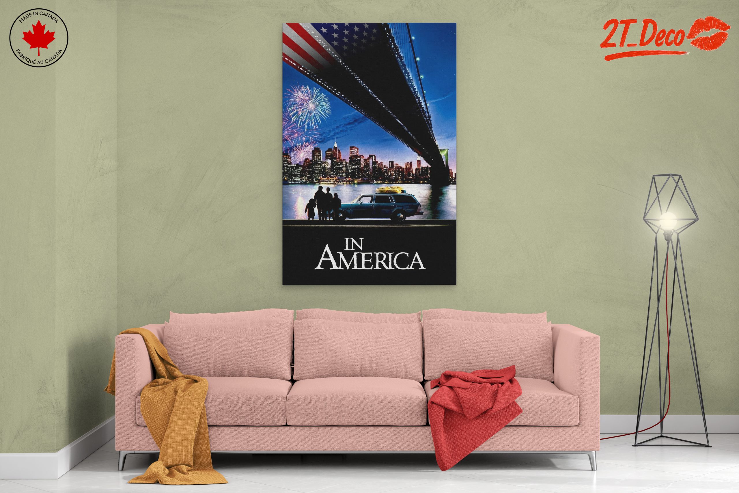 New York City Nightscape with Fireworks - Image 2
