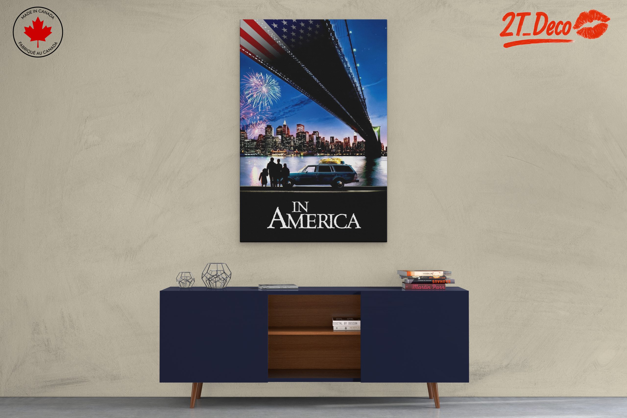 New York City Nightscape with Fireworks - Image 3