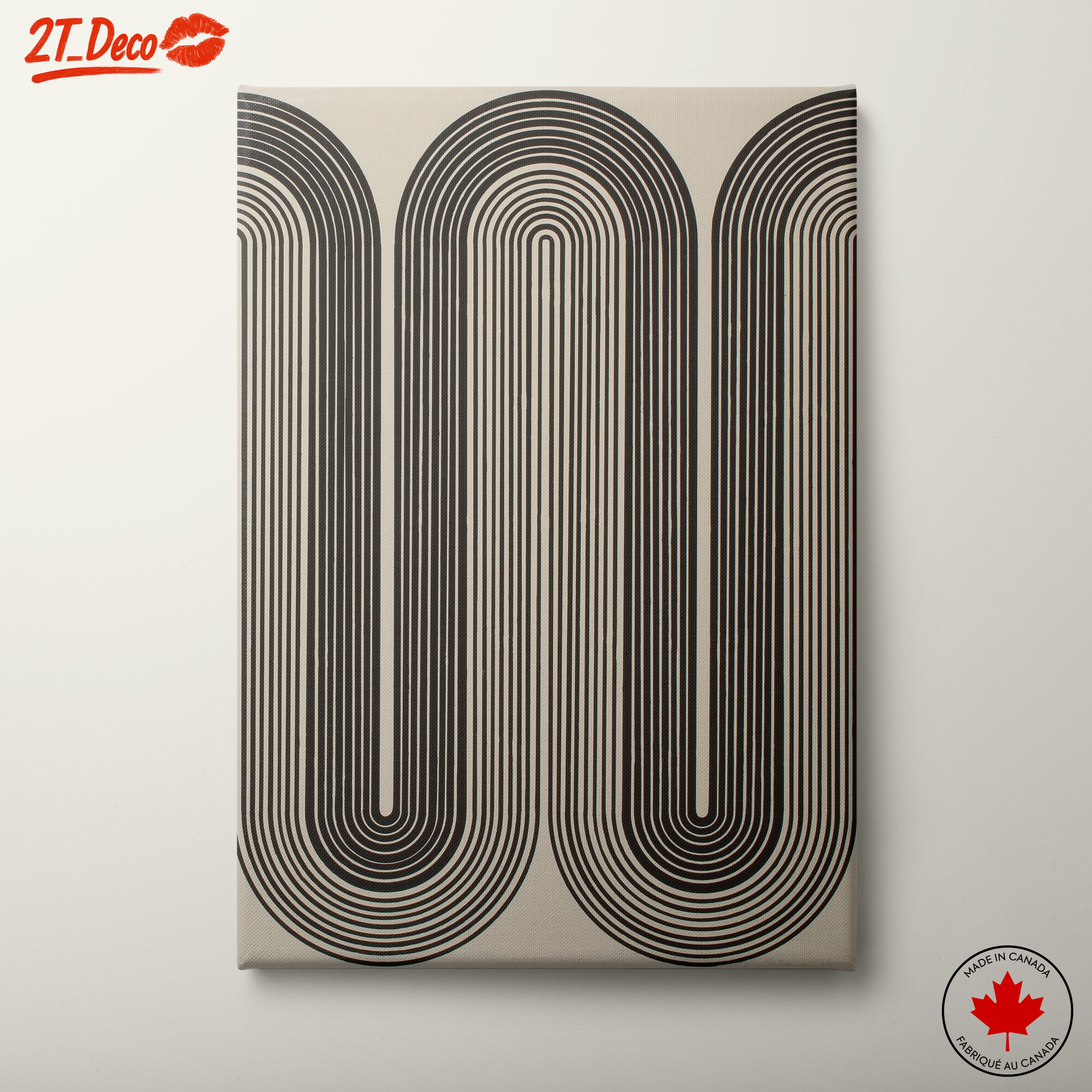 Stylish Geometric Line Artwork