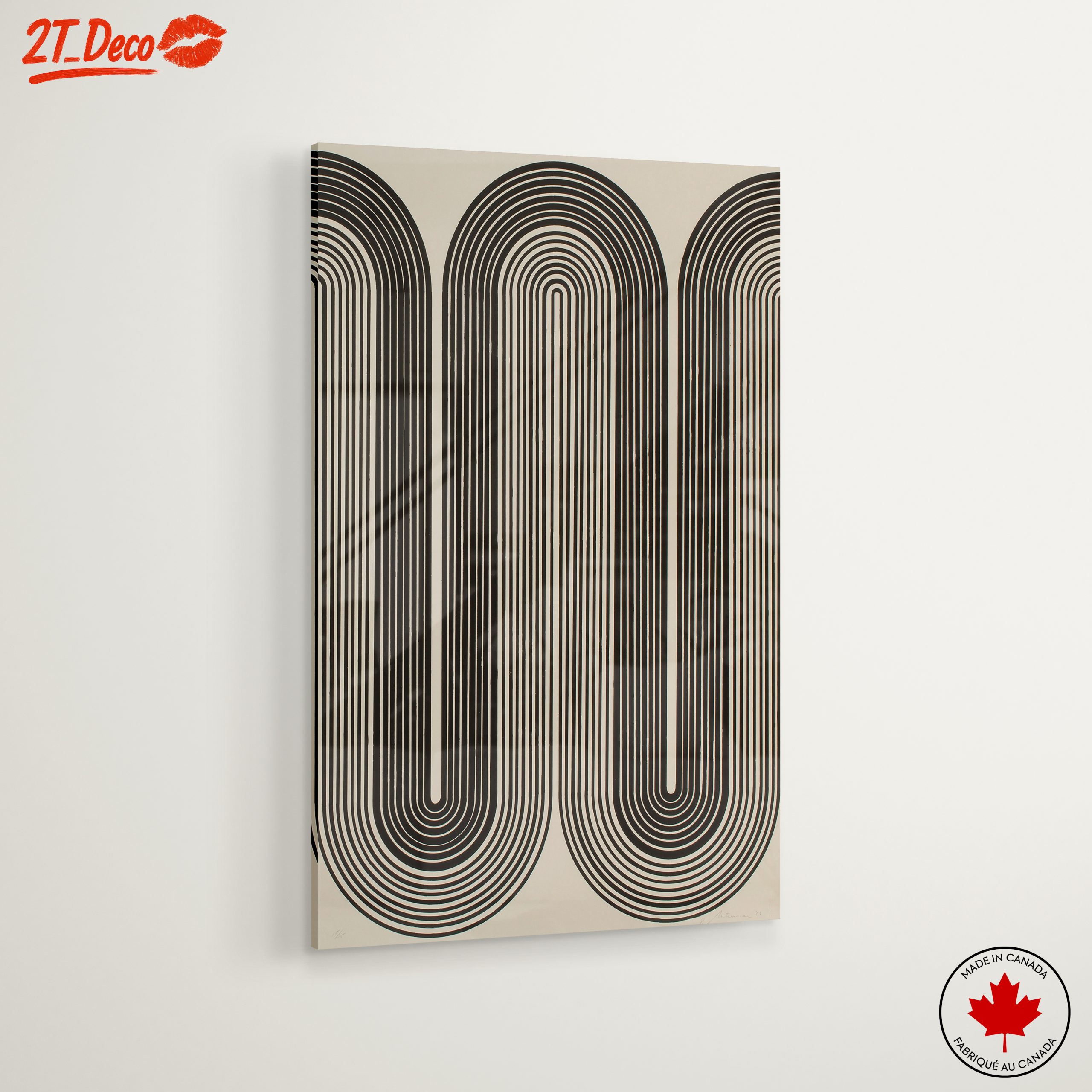 Stylish Geometric Line Artwork - Image 6