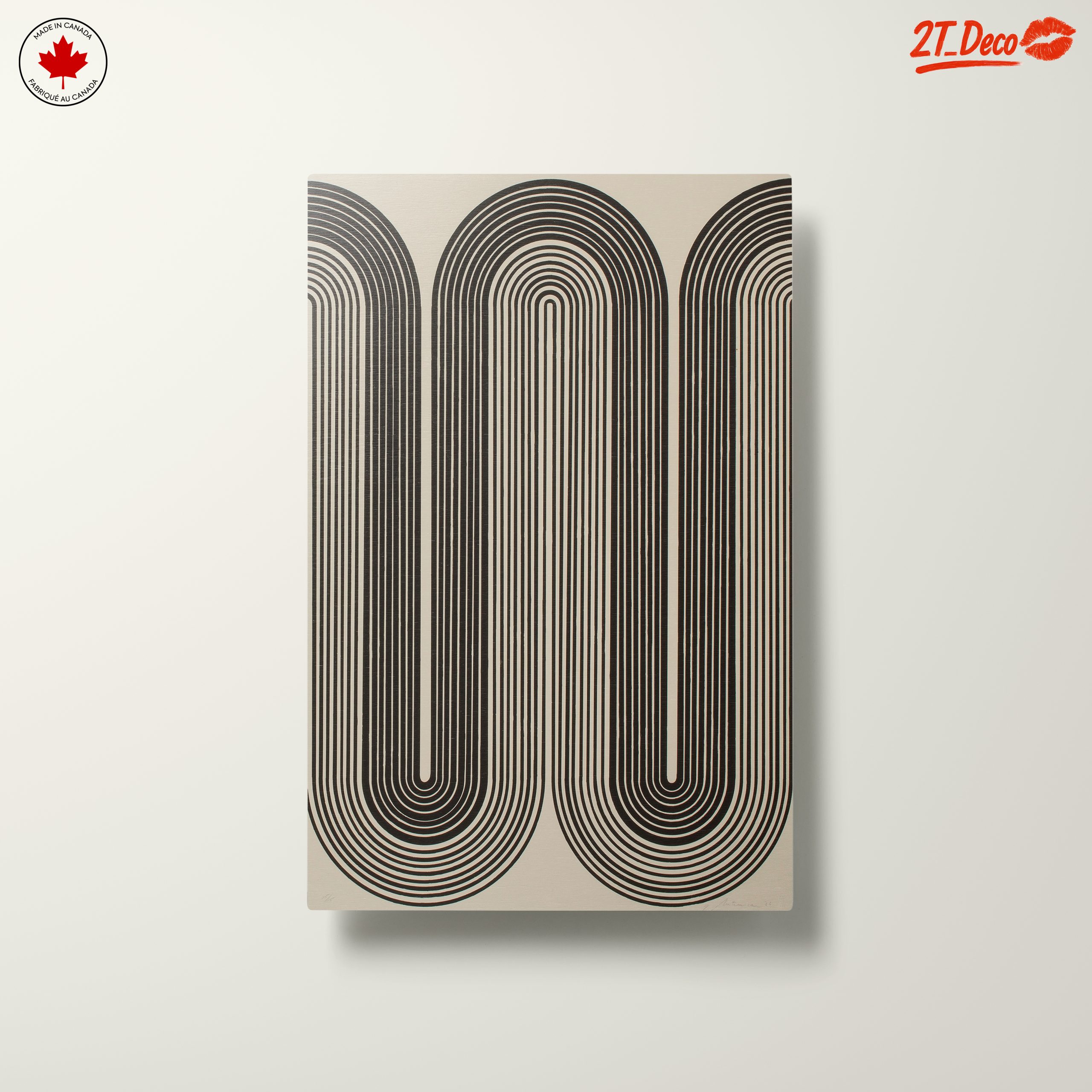 Stylish Geometric Line Artwork - Image 10