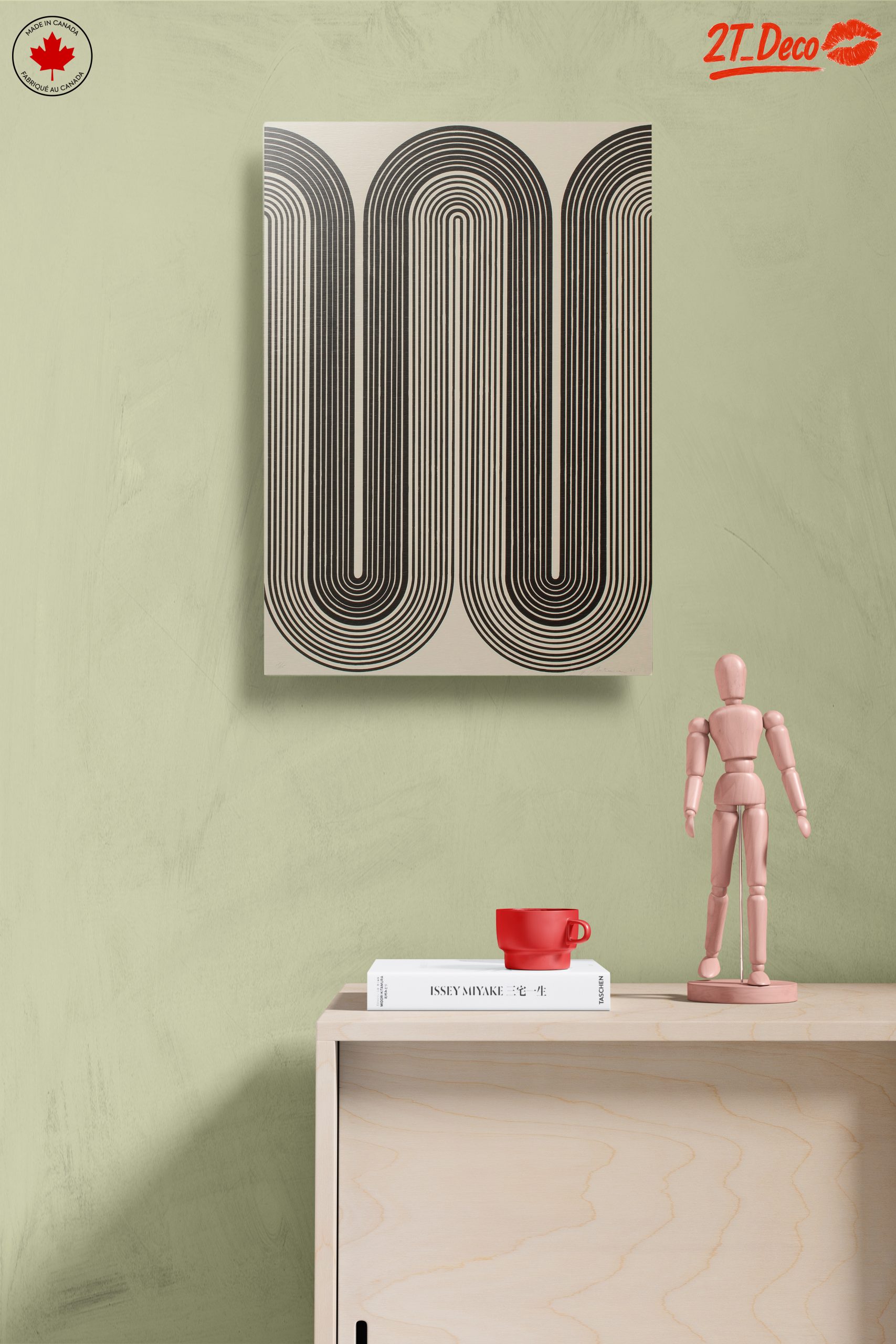 Stylish Geometric Line Artwork - Image 14