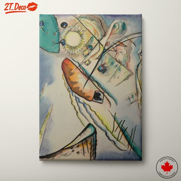 Colorful Abstract Composition Artwork