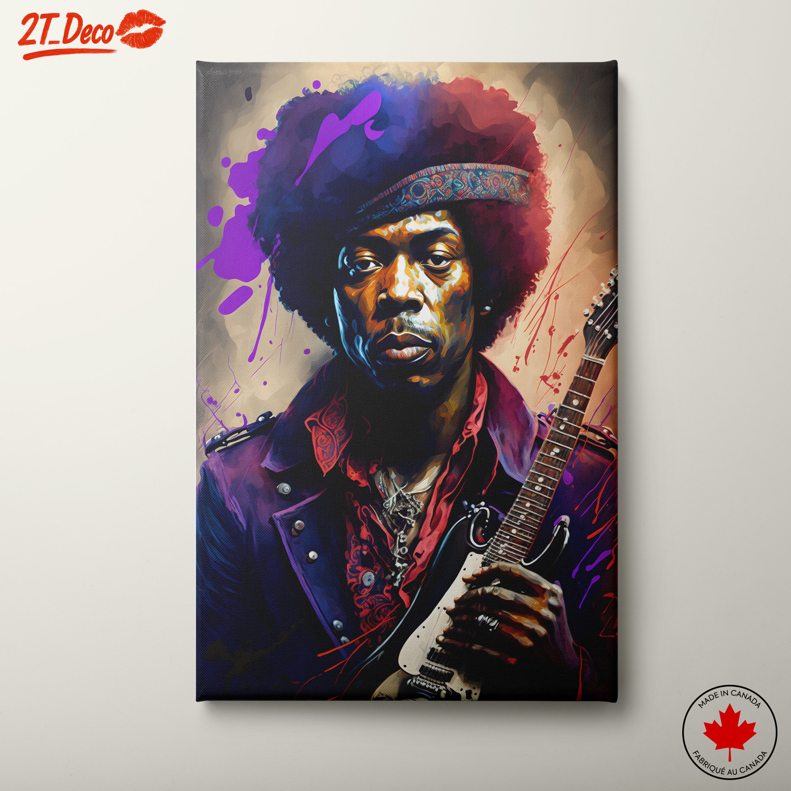 Vibrant Portrait of a Cultural Icon 2