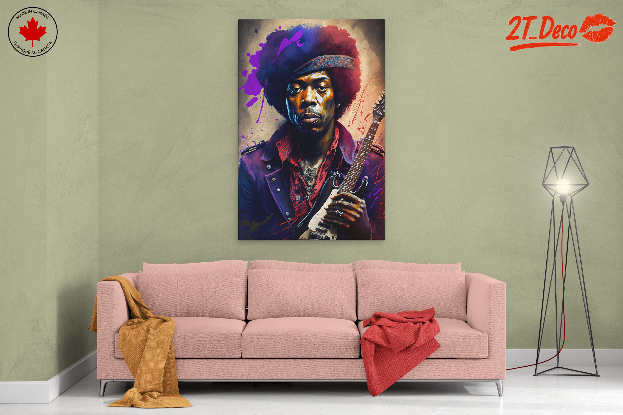 Vibrant Portrait of a Cultural Icon 2 - Image 2