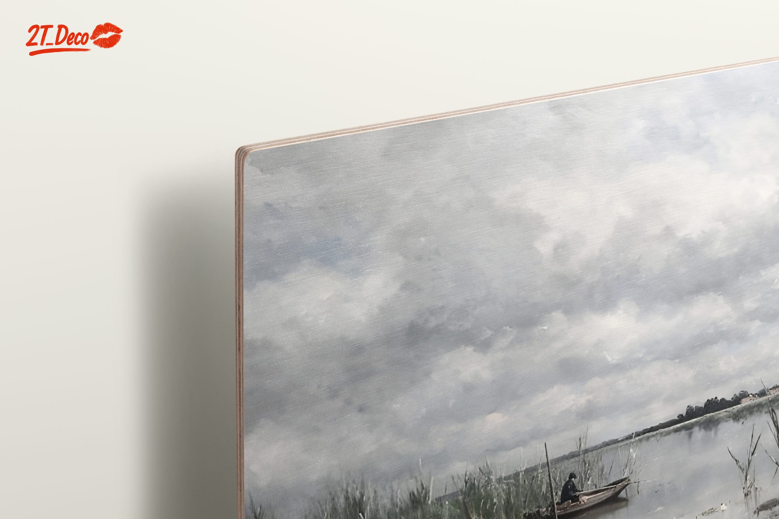 Serene Nature Landscape with Fisherman - Image 15