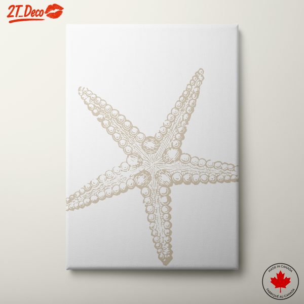 Stylized Starfish Abstract Art 2