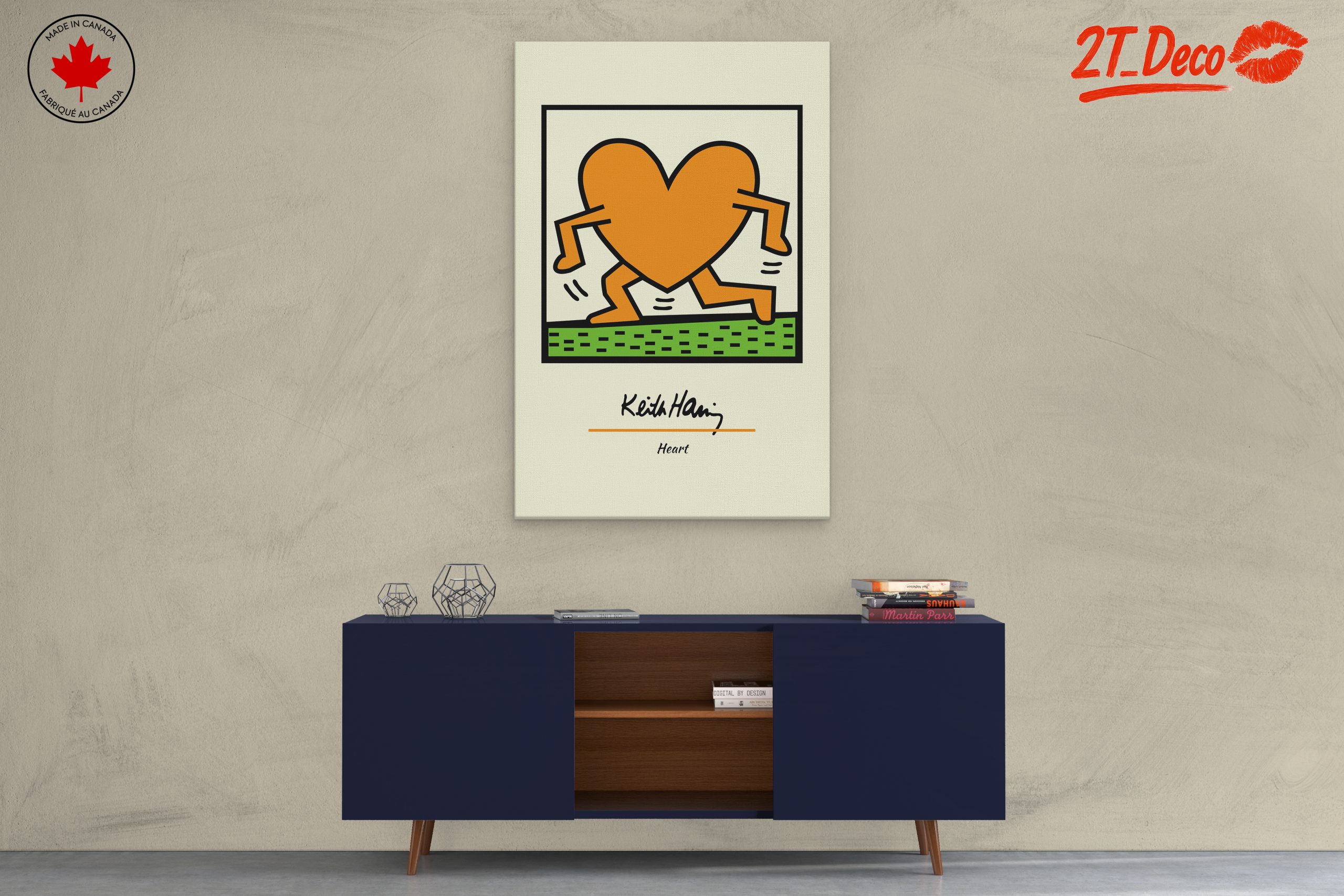 Dynamic Heart Illustration in Pop Art Style - Image 3