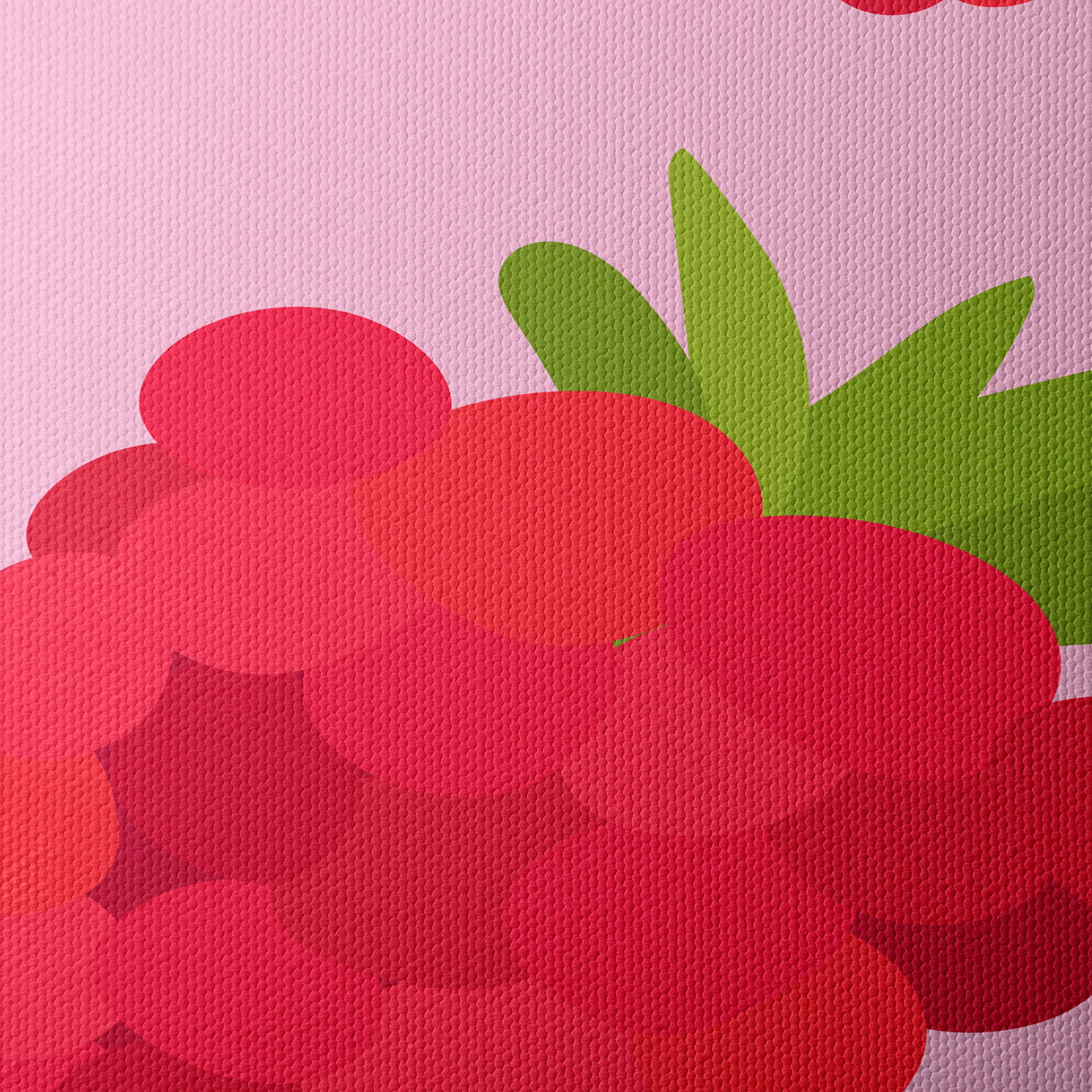 Vibrant Raspberry Abstract Art - Image 4
