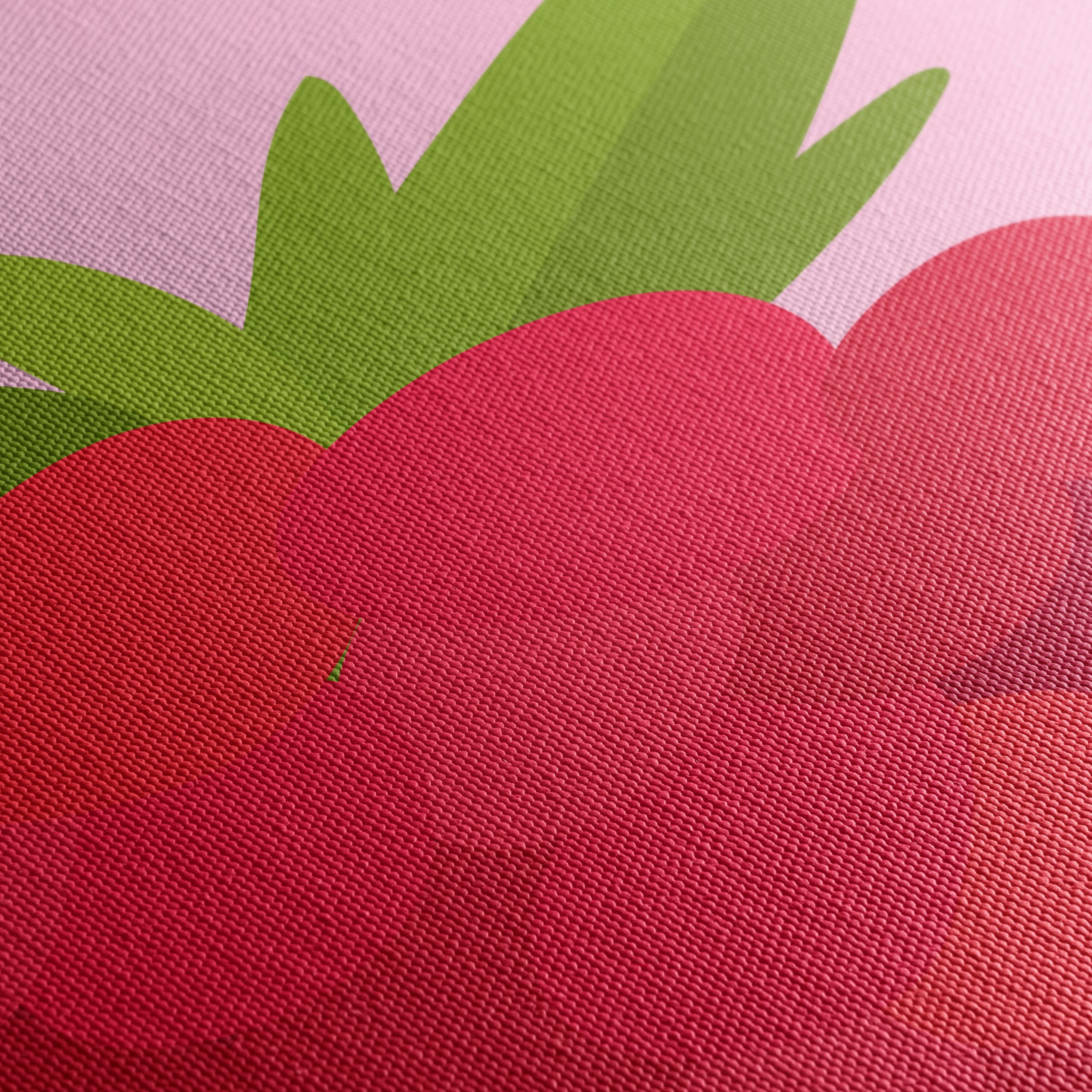 Vibrant Raspberry Abstract Art - Image 5