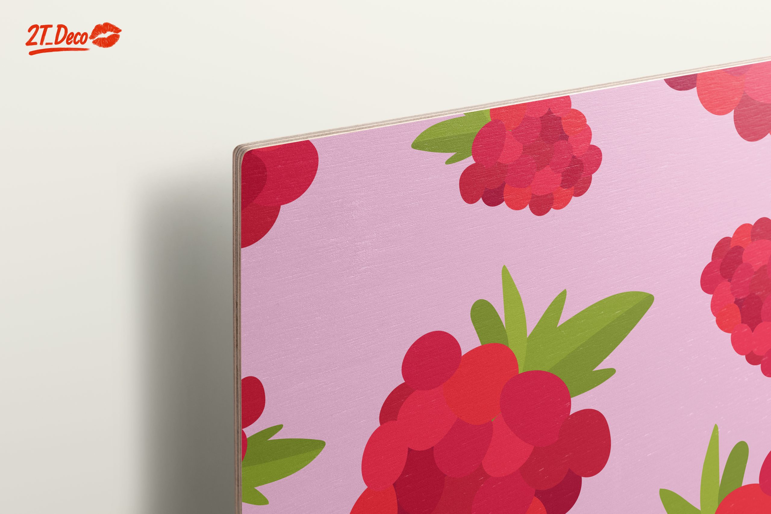 Vibrant Raspberry Abstract Art - Image 15