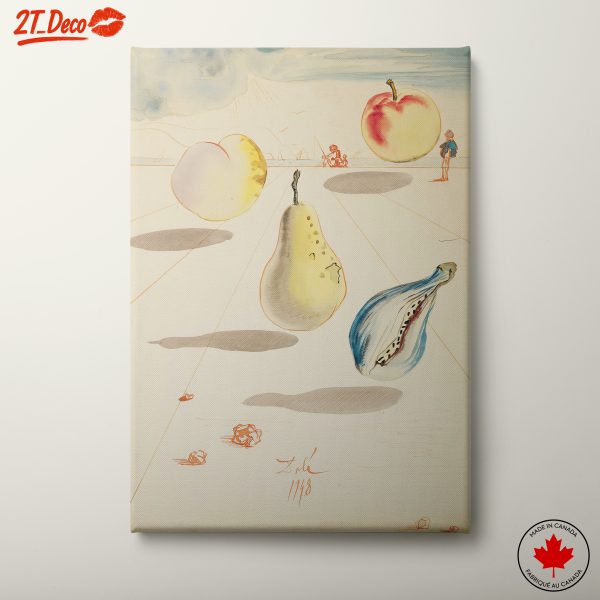 Surreal Abstract Food Composition