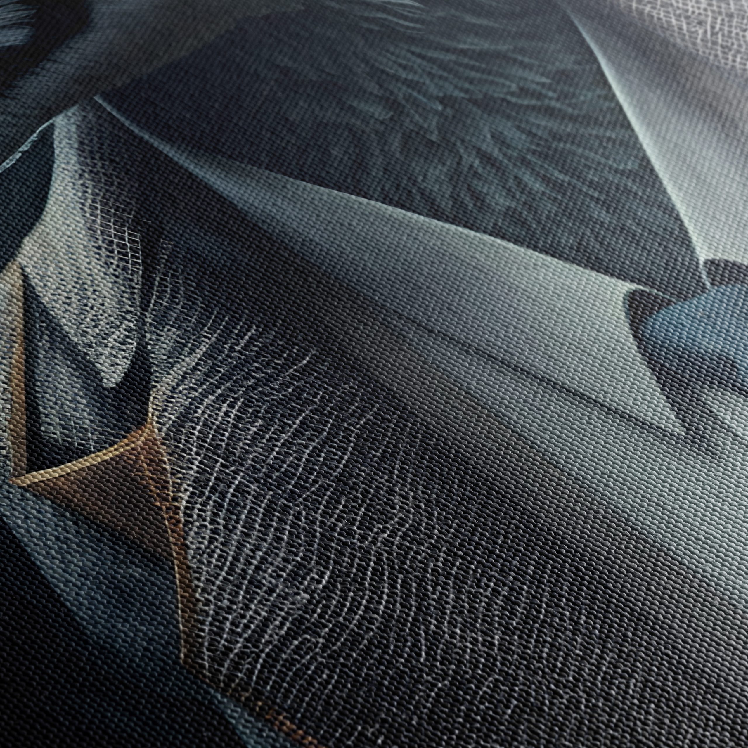 Stylish Fox in a Suit with Smoke - Image 5