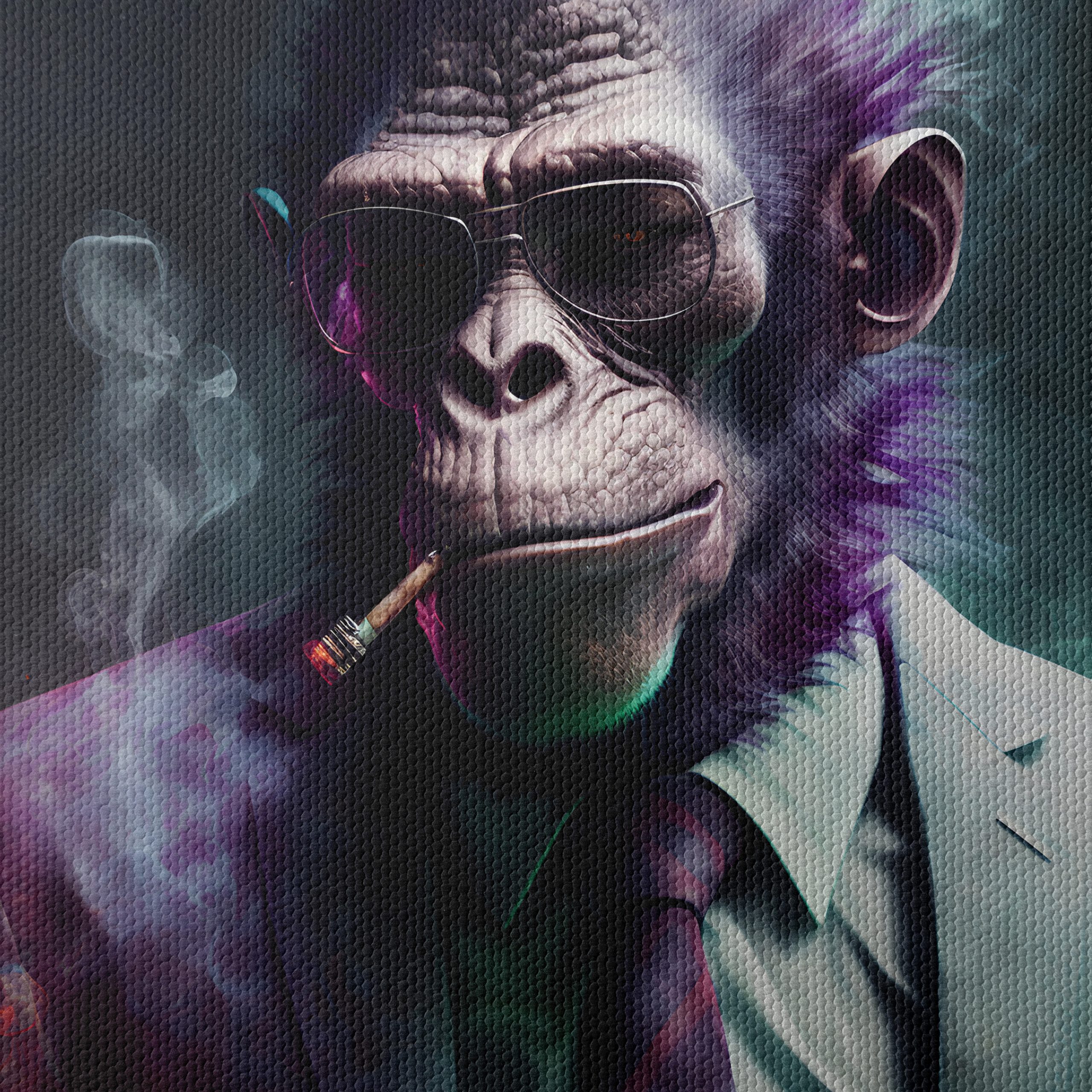 Stylized Gorilla Character in Suit Art - Image 4