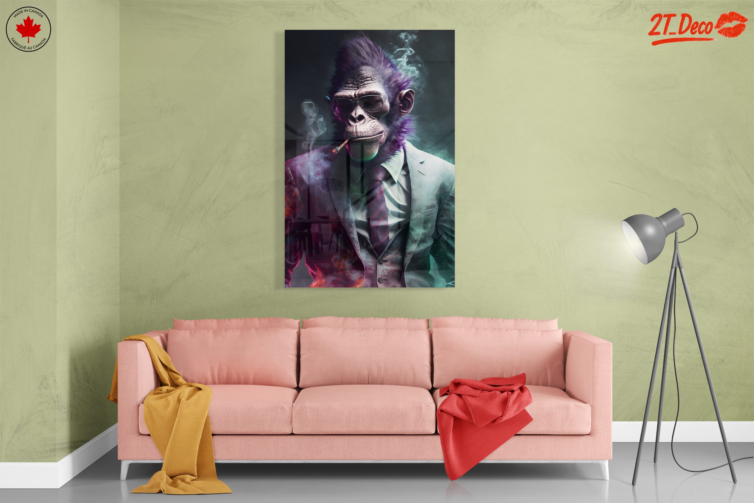 Stylized Gorilla Character in Suit Art - Image 7