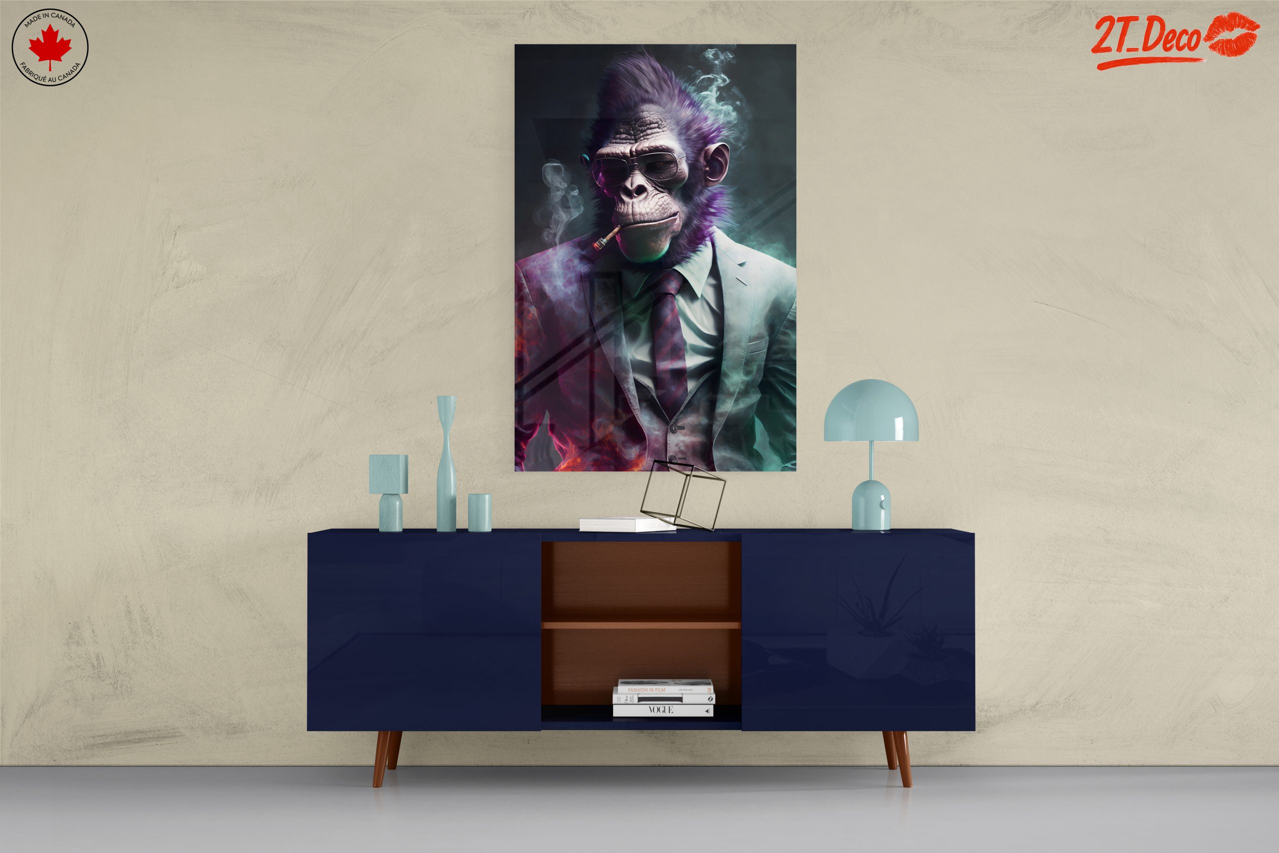 Stylized Gorilla Character in Suit Art - Image 8