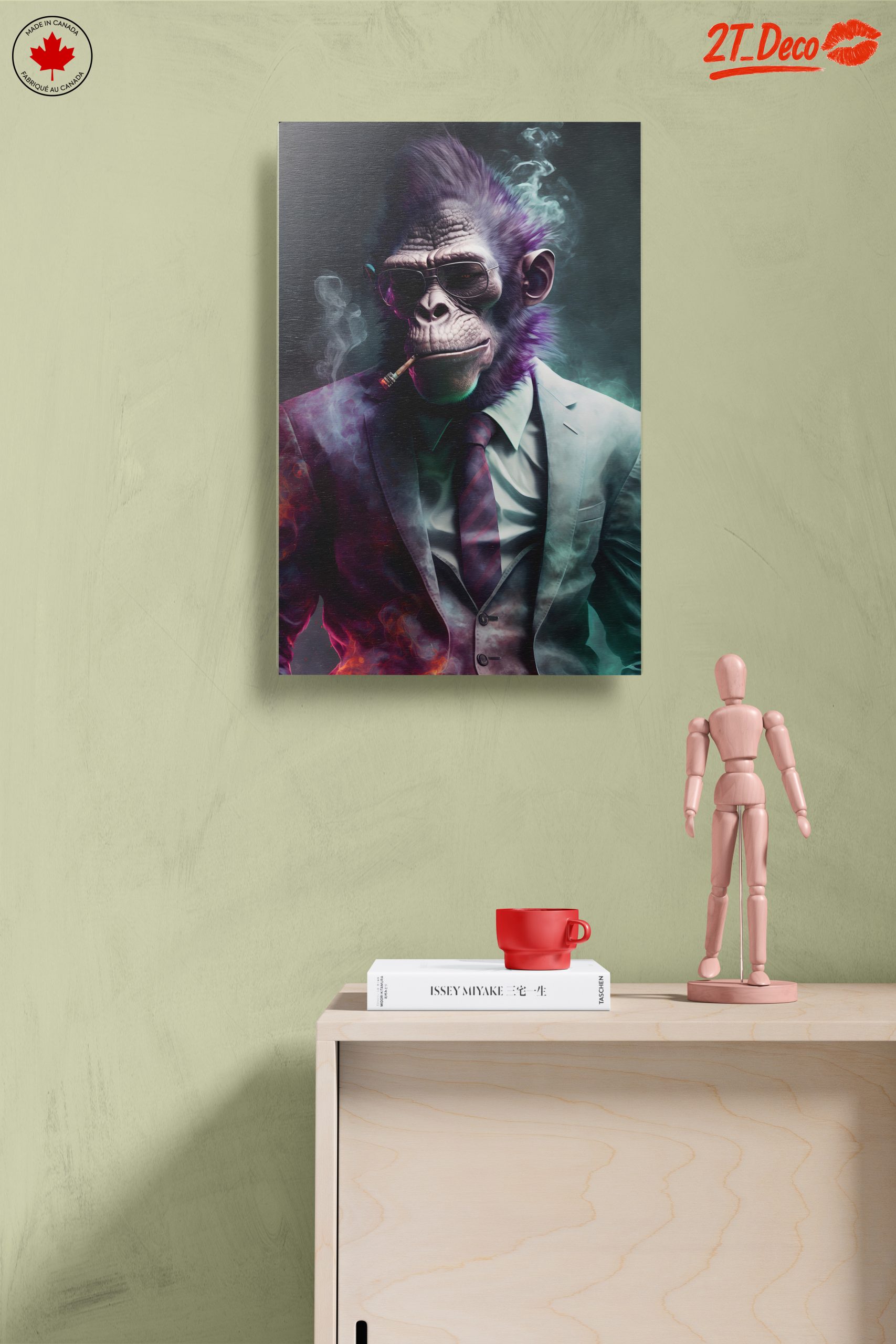 Stylized Gorilla Character in Suit Art - Image 14