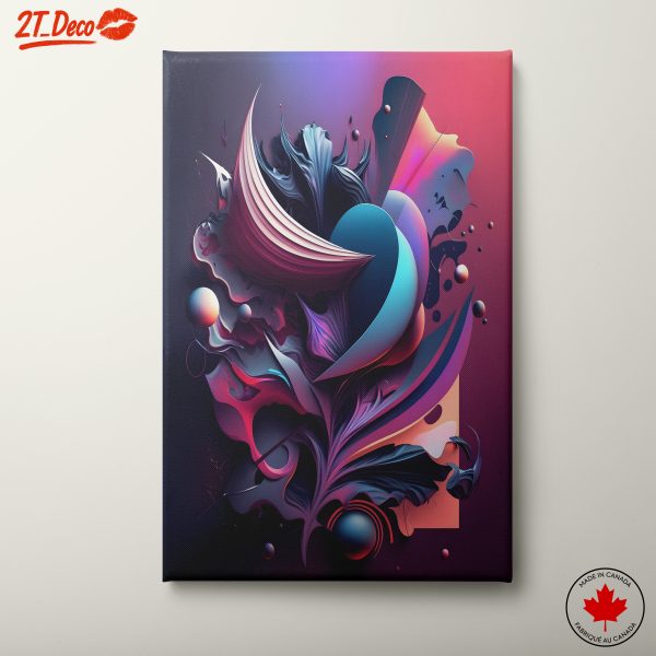 Dynamic Colorful Abstract Cloud Design