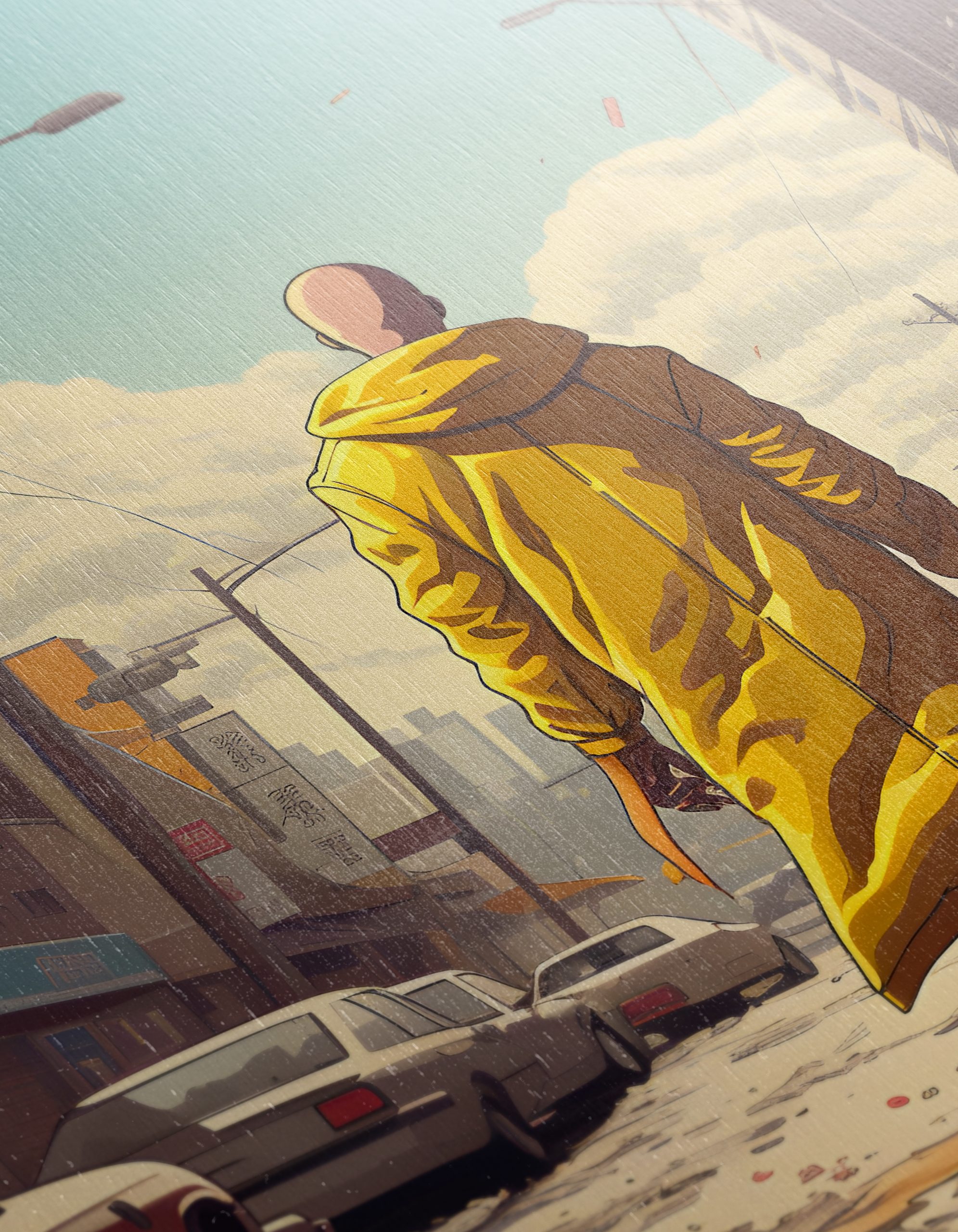 One Punch Man Walking Through Urban Ruins - Image 12