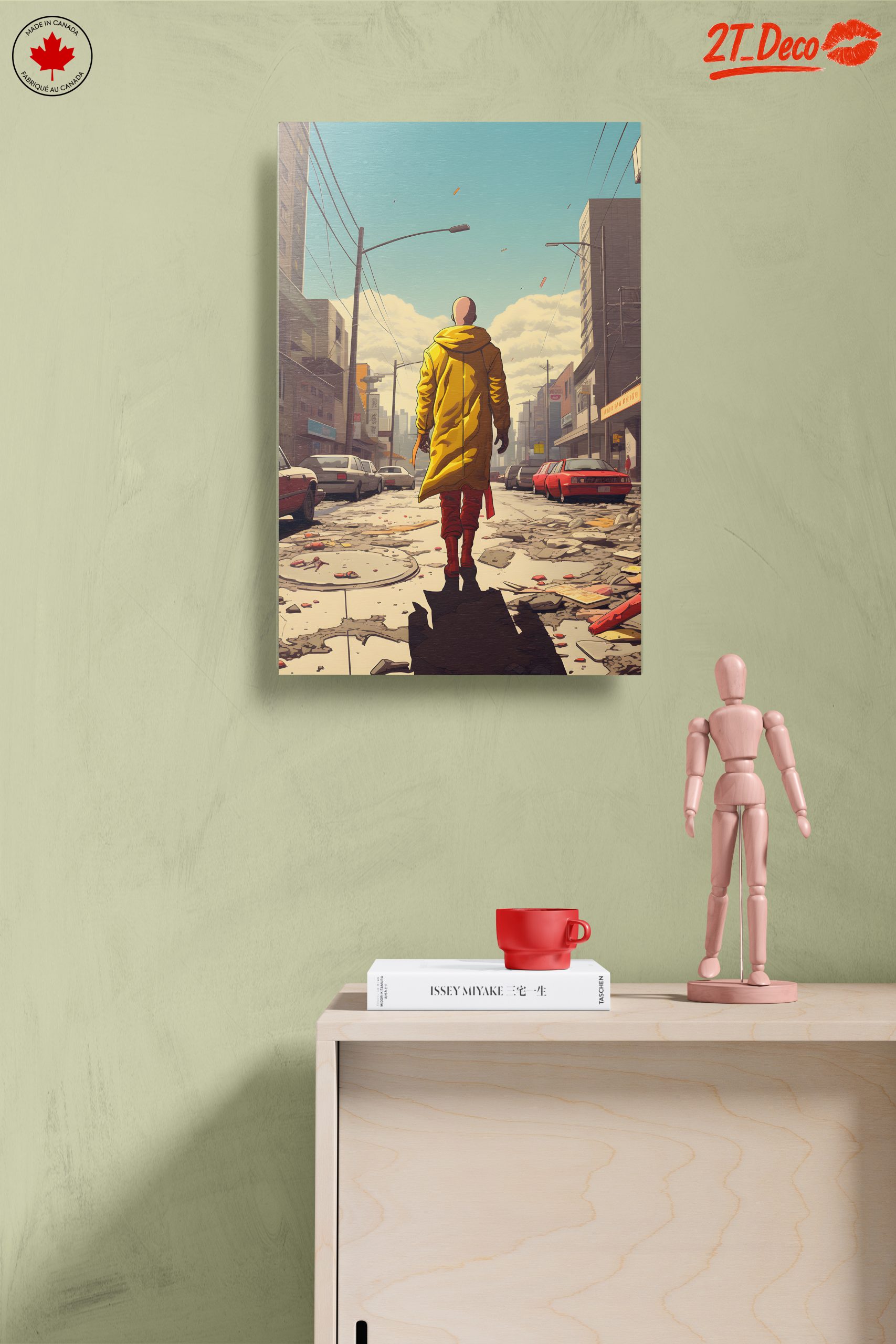 One Punch Man Walking Through Urban Ruins - Image 14